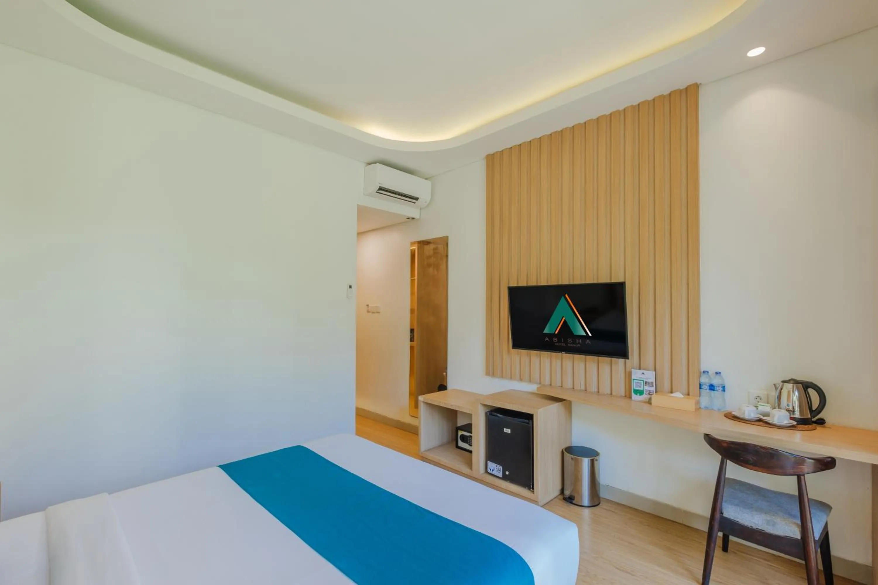 Bed in ABISHA Hotel Sanur