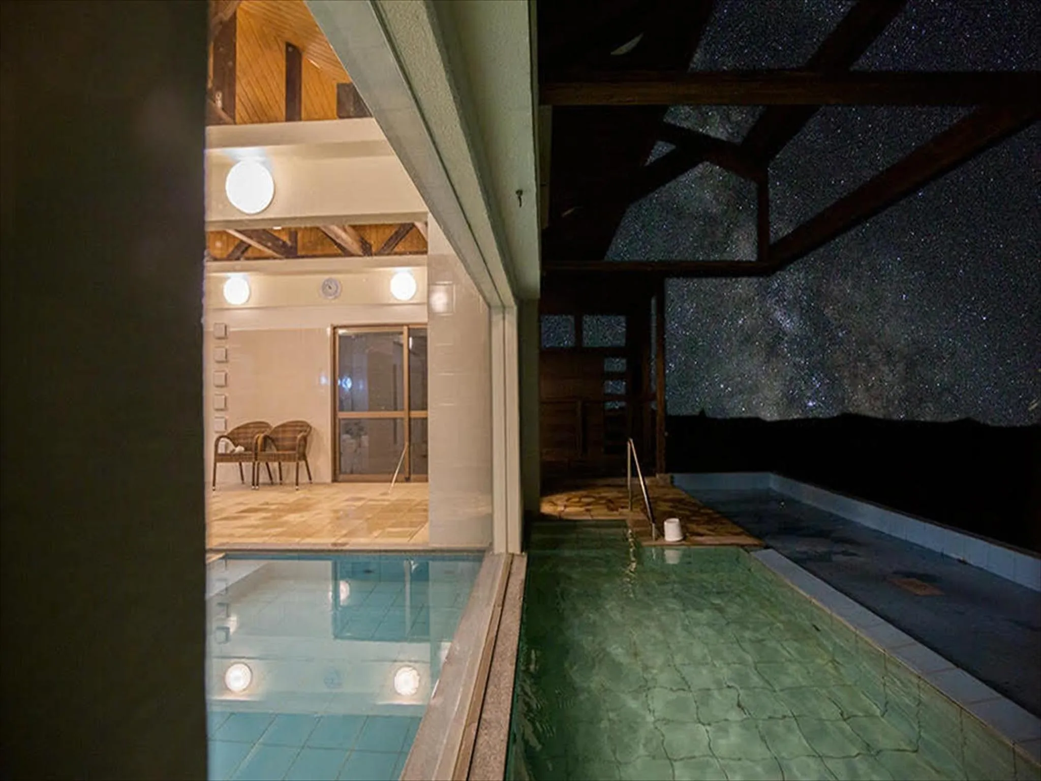 Hot Spring Bath in Hotel La Teada Iriomote