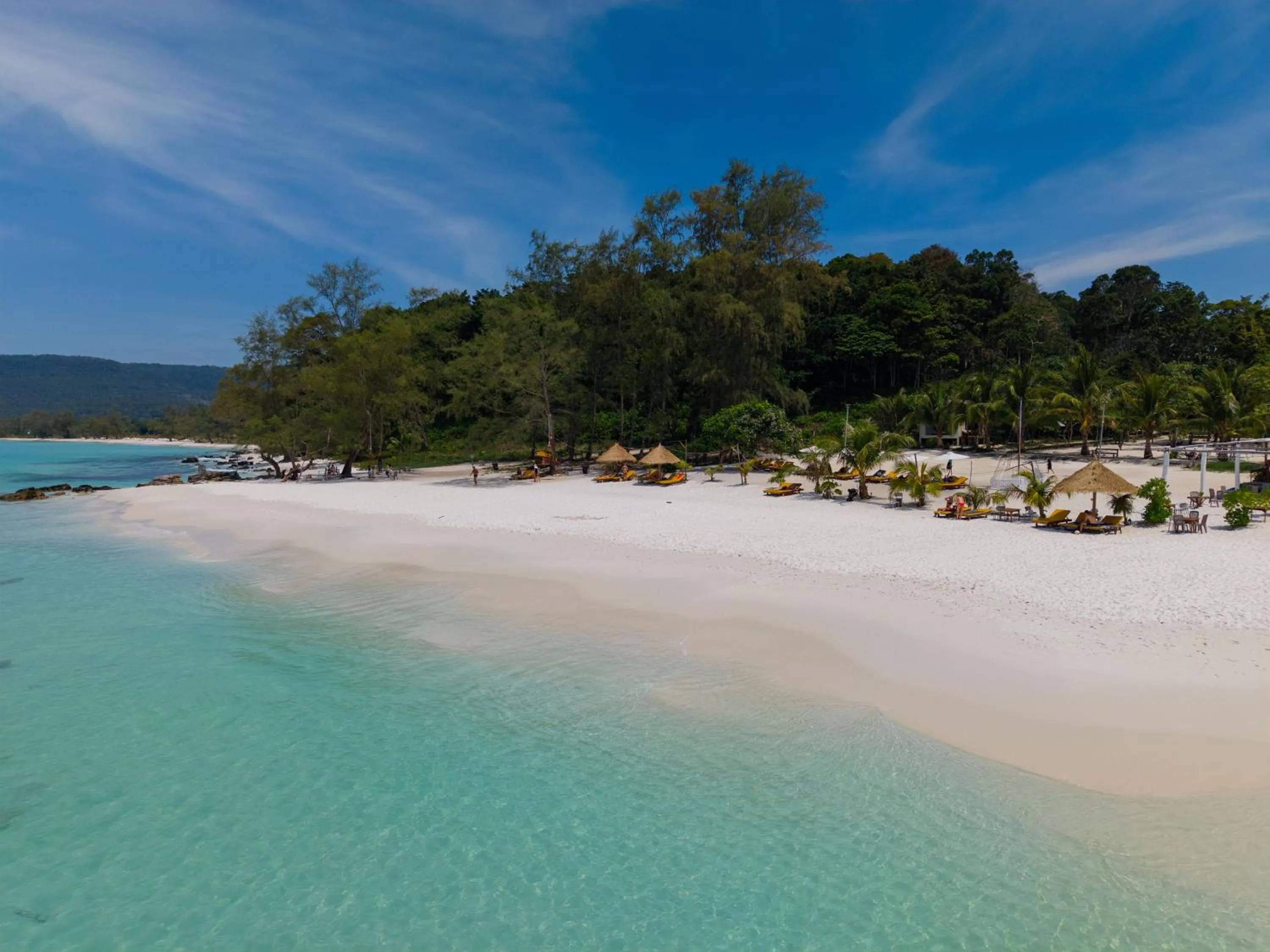 Natural landscape in Long Beach Resort Koh Rong
