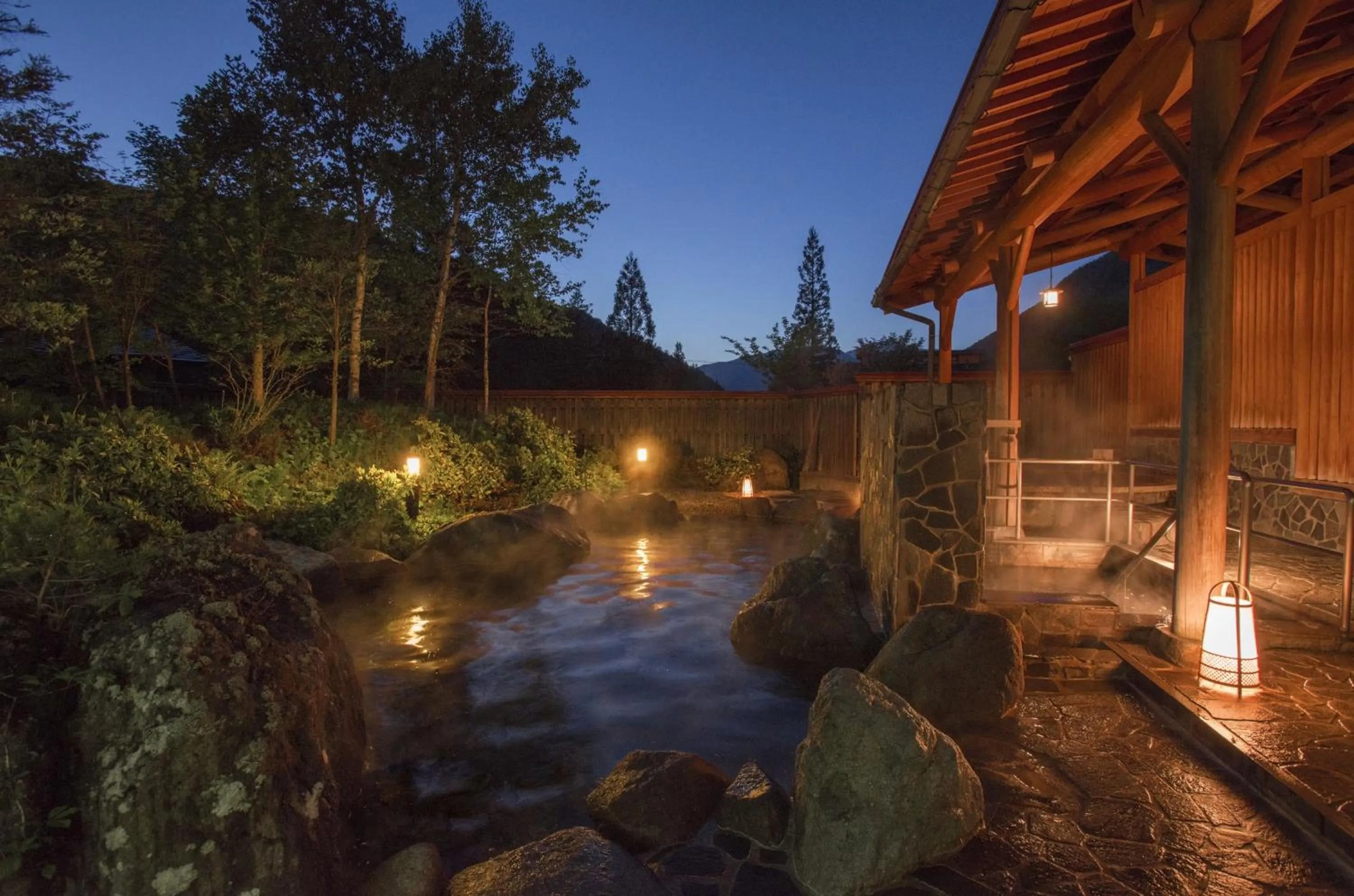 Open Air Bath in Nakamurakan