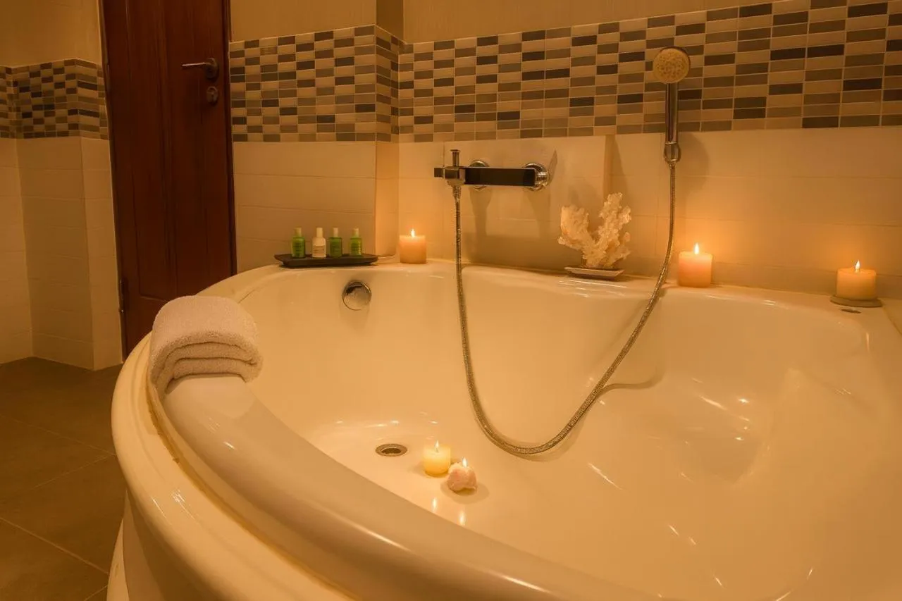 Bath in Unique Towers Luxury Boutique Suites