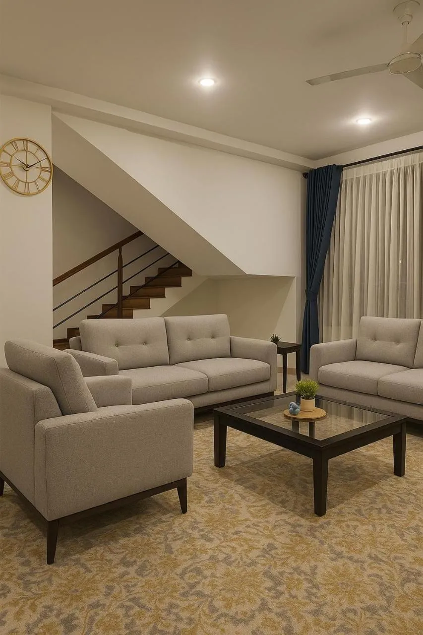 Living room in Unique Towers Luxury Boutique Suites