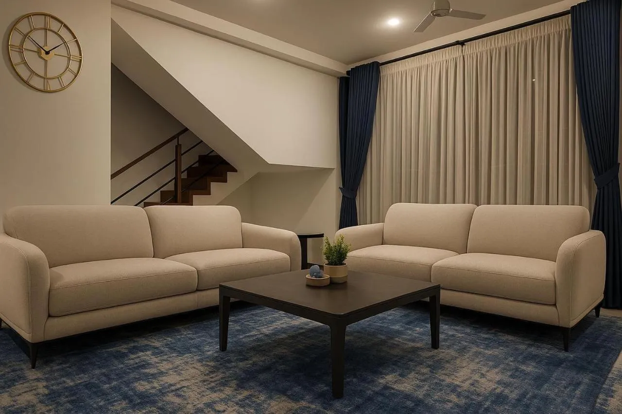 Living room in Unique Towers Luxury Boutique Suites