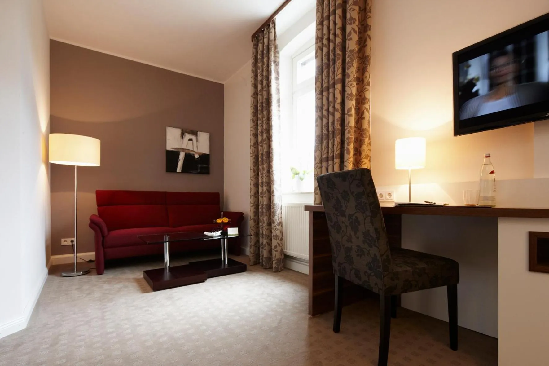 Living room in Bielefelder Berghotel zum Stillen Frieden