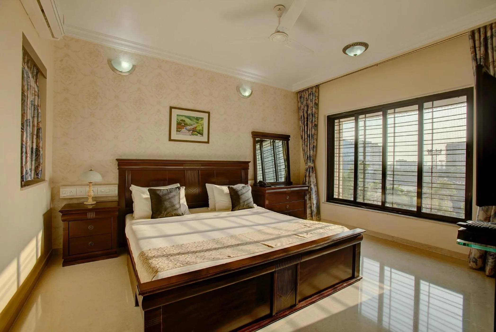 Bedroom, Bed in Lalco Residency