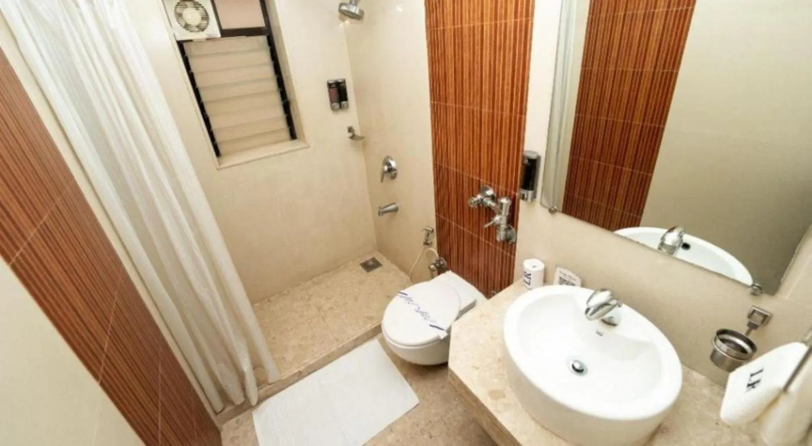 Bathroom in Lalco Residency