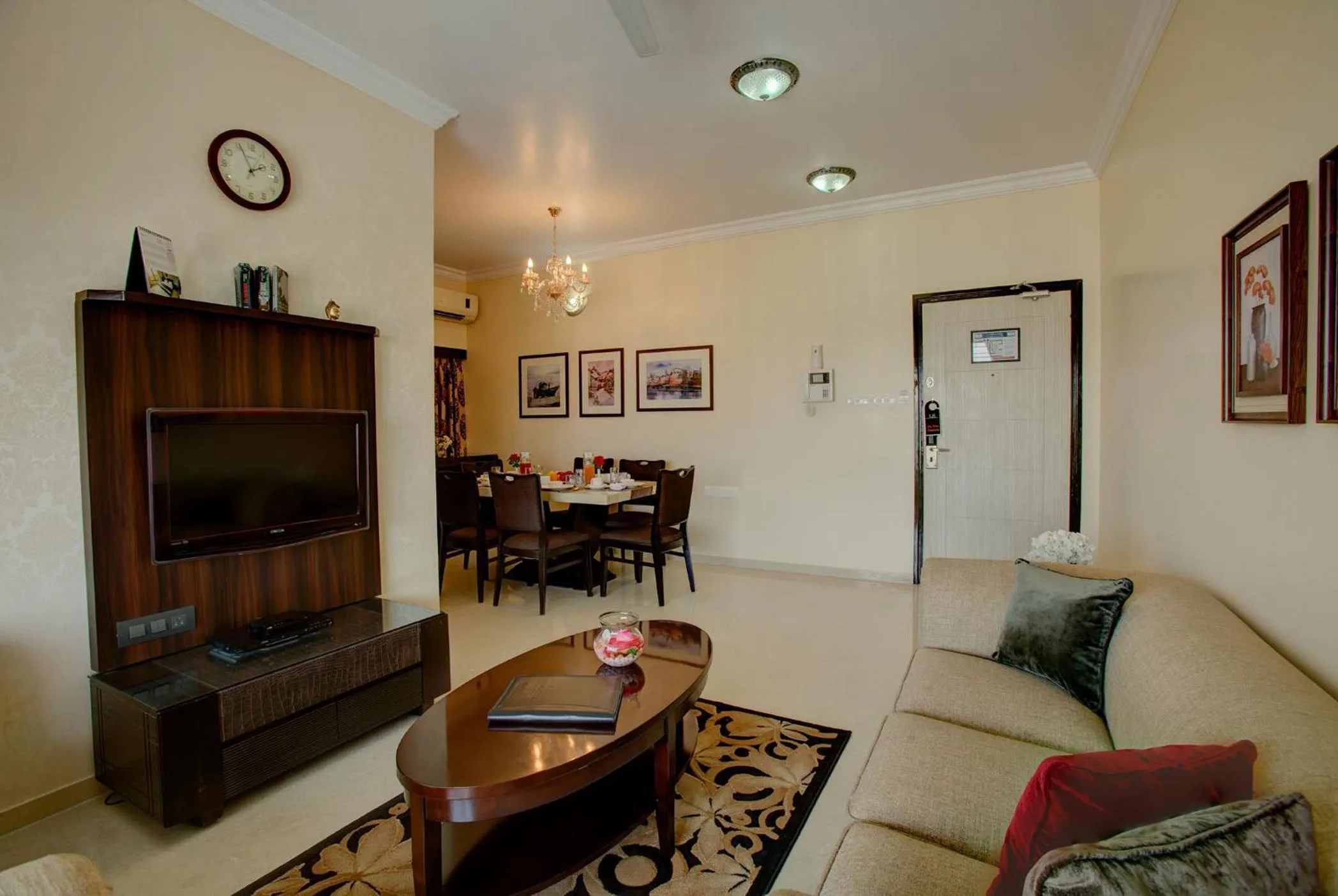 Living room in Lalco Residency