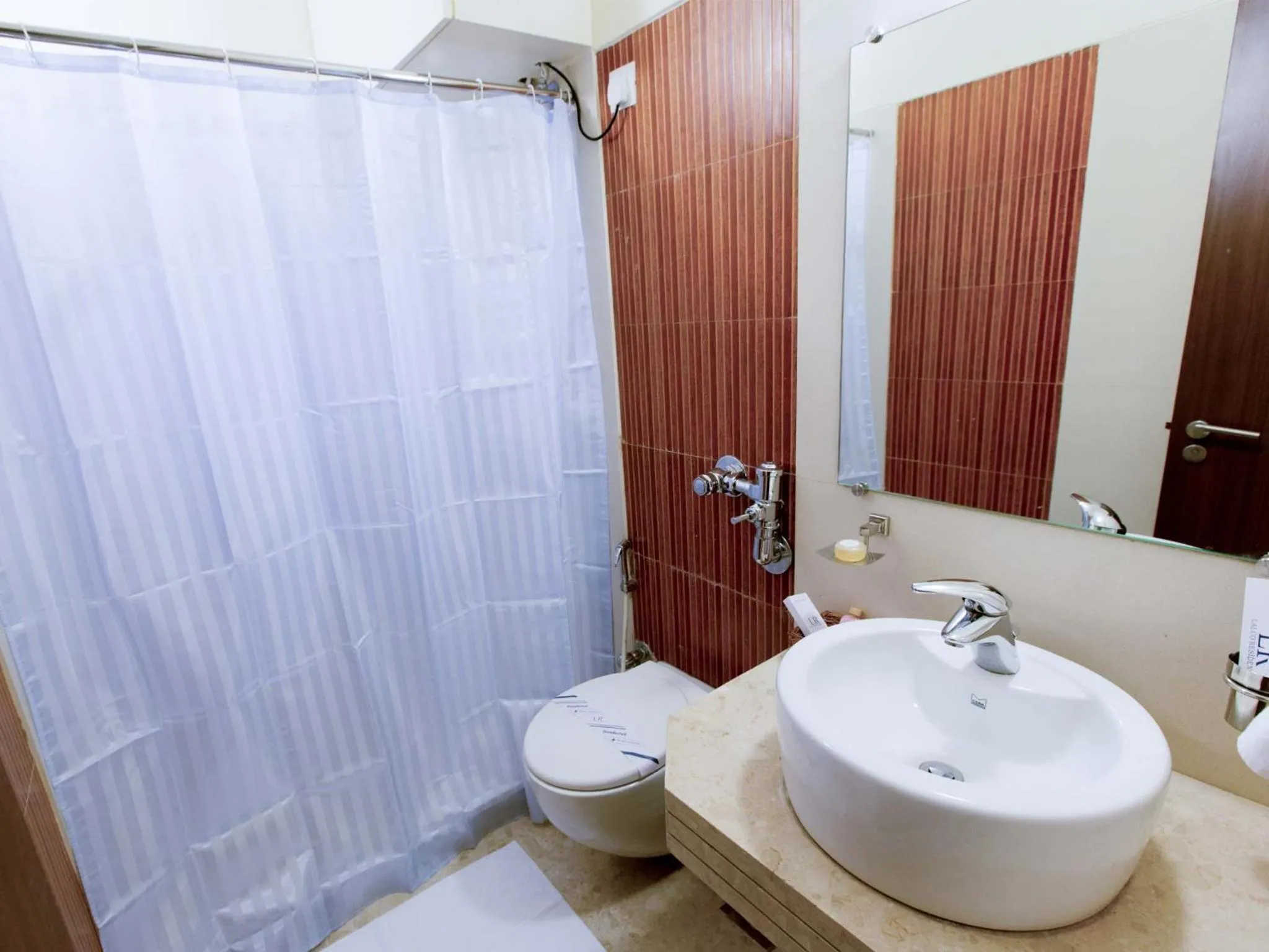 Bathroom in Lalco Residency