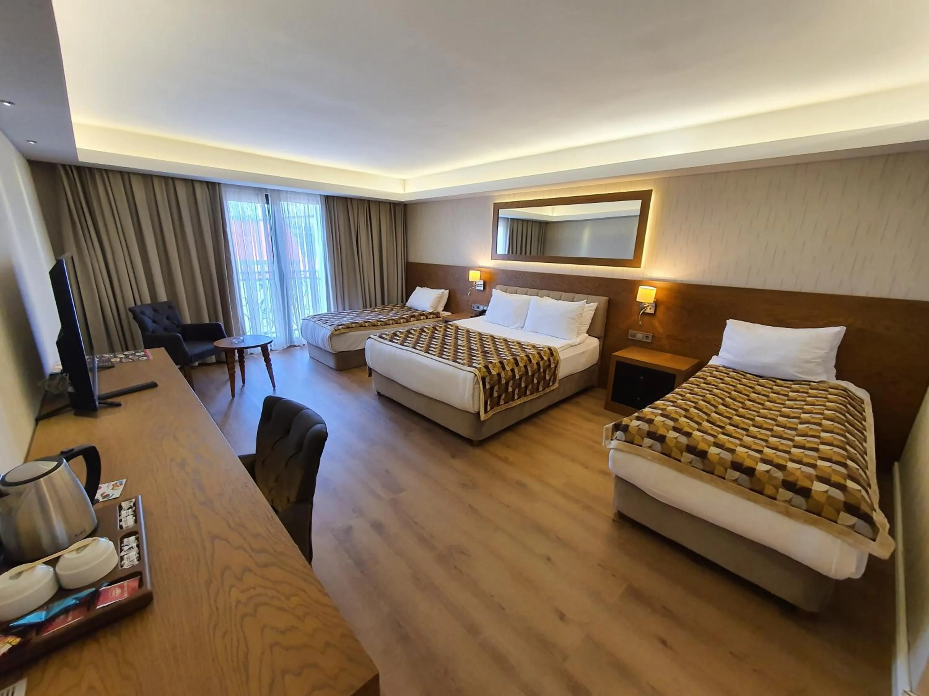 Bed in Aktug Elegance Hotel