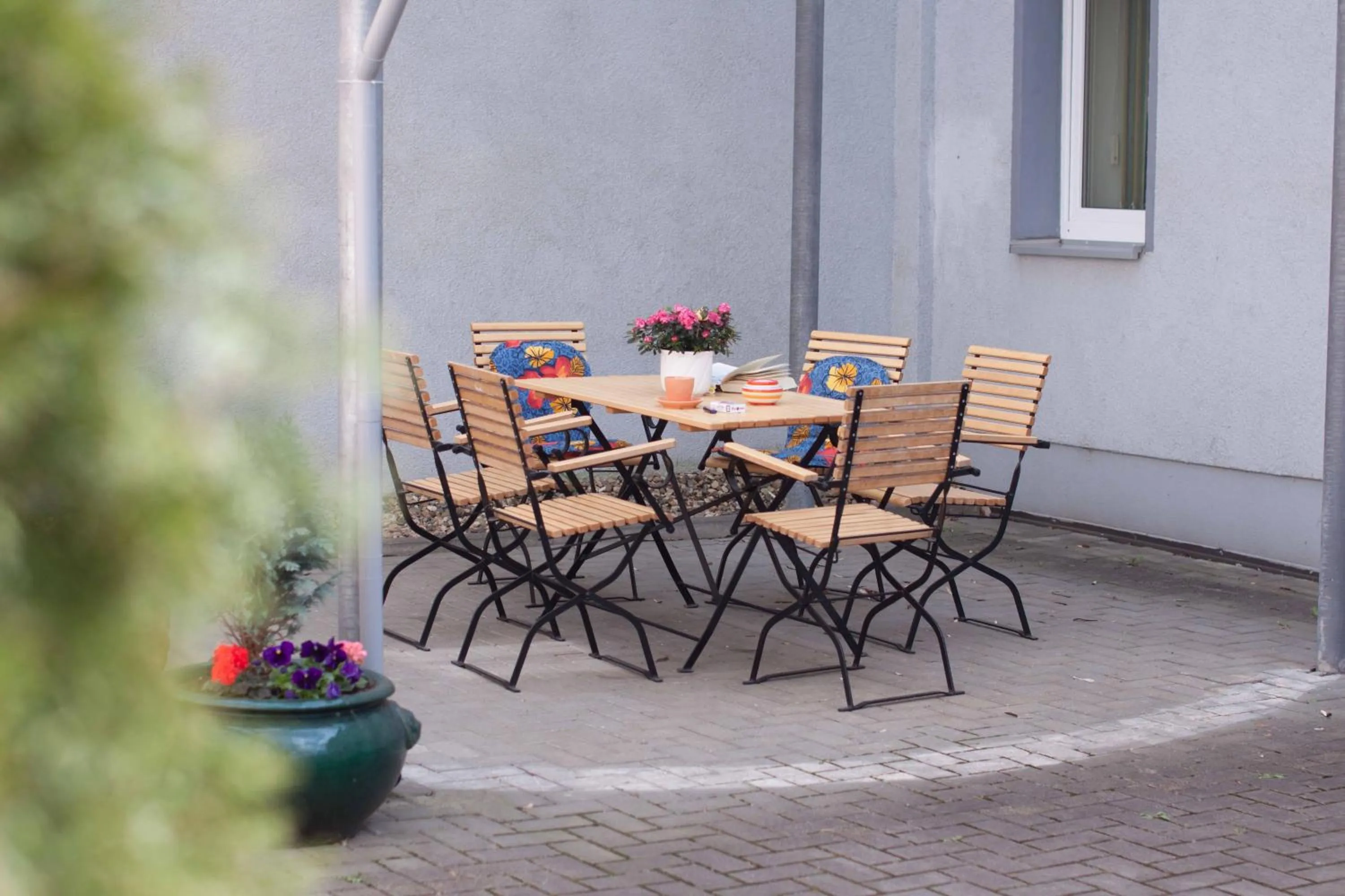 Balcony/Terrace in Apartment Dresden Neustadt