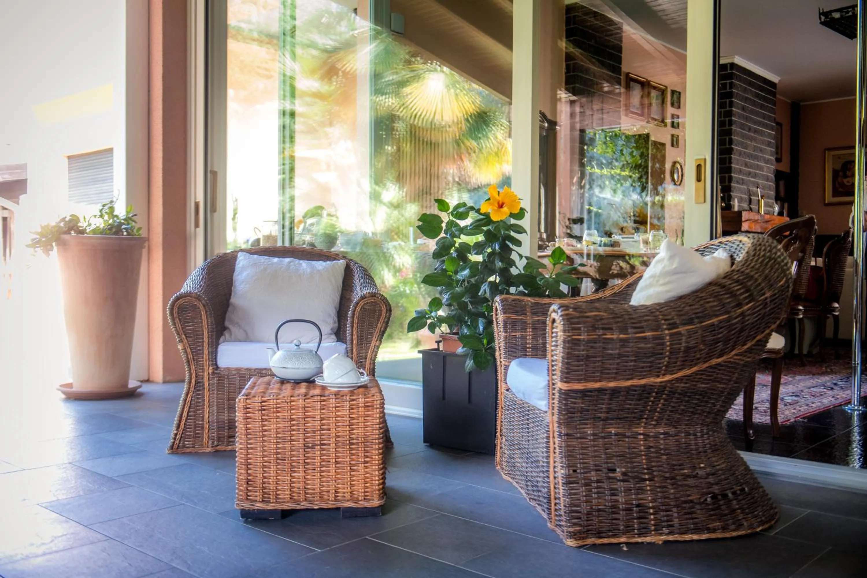 Communal lounge/ TV room in B&B 3 TIGLI