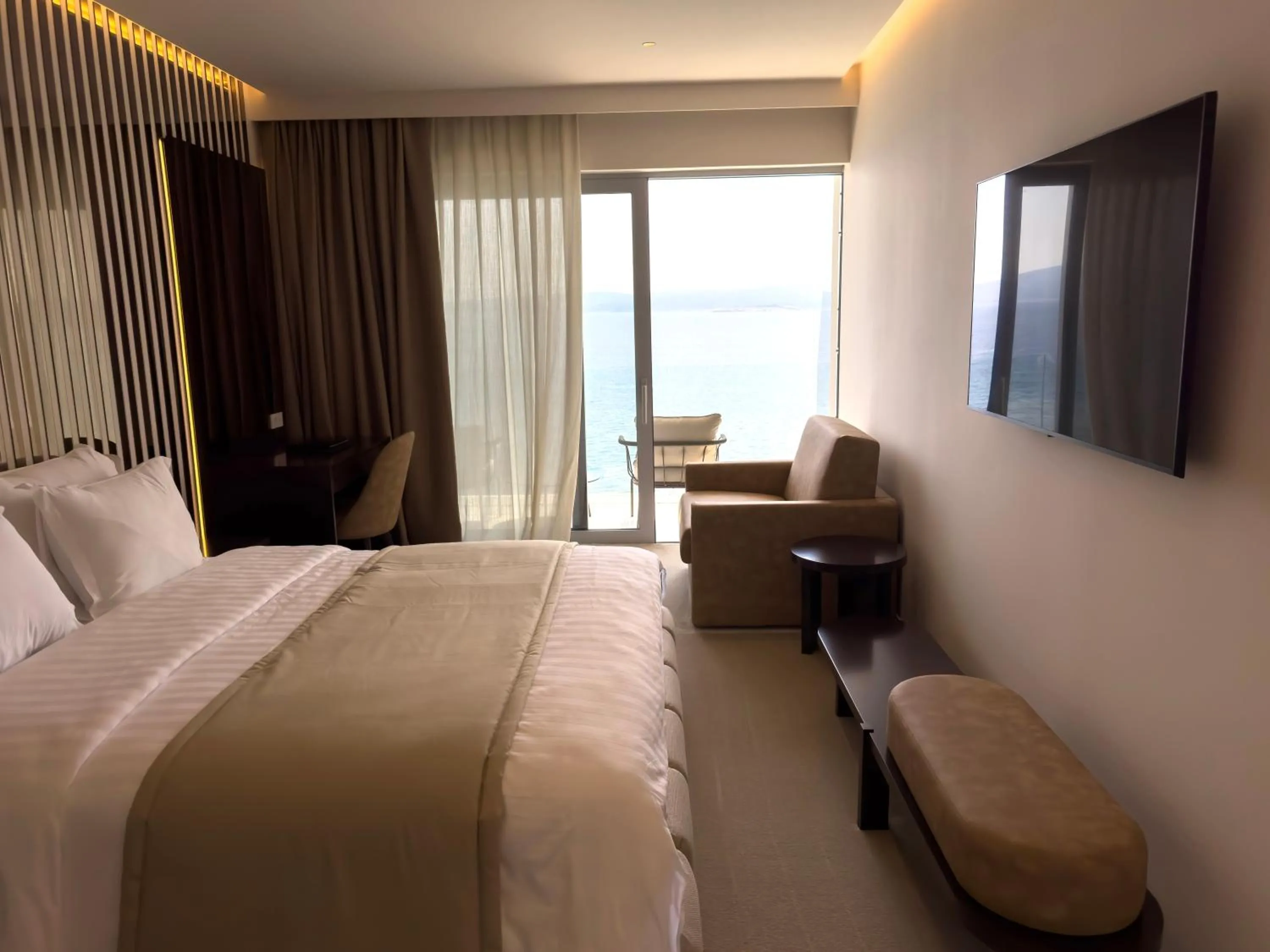 Bed in Luxury Hotel Amabilis