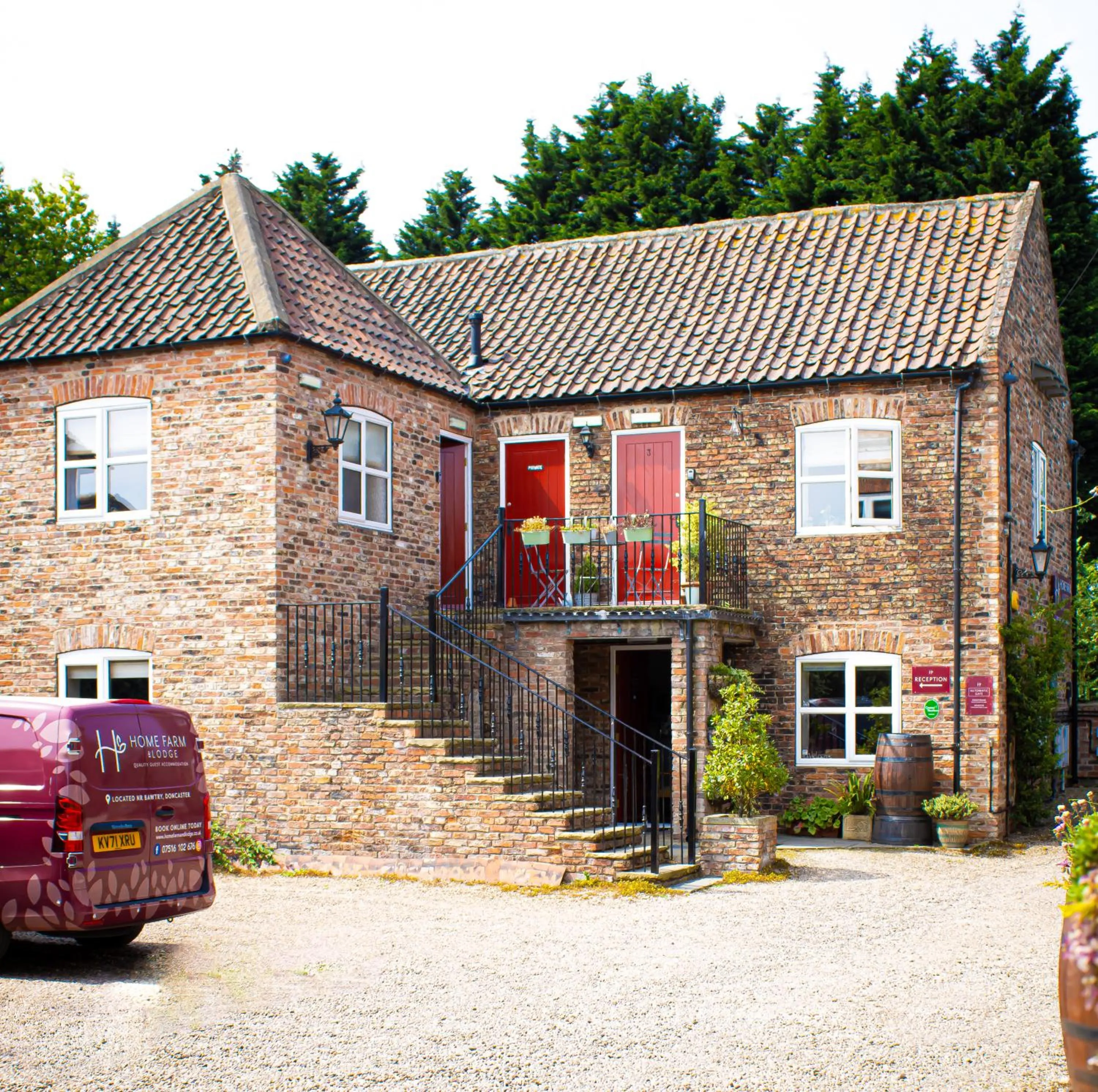 Property building in Home Farm & Lodge