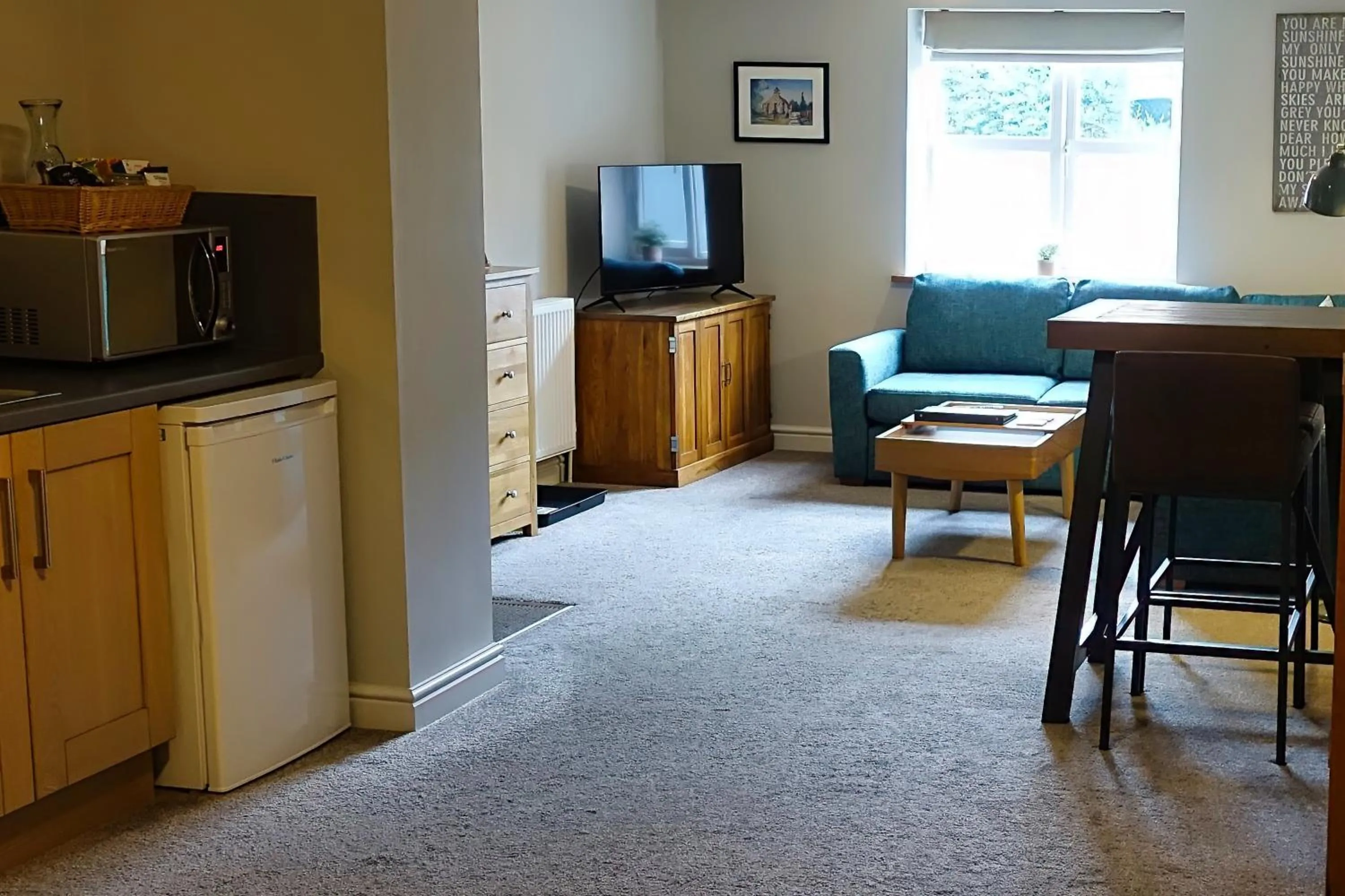 Seating area in Home Farm & Lodge