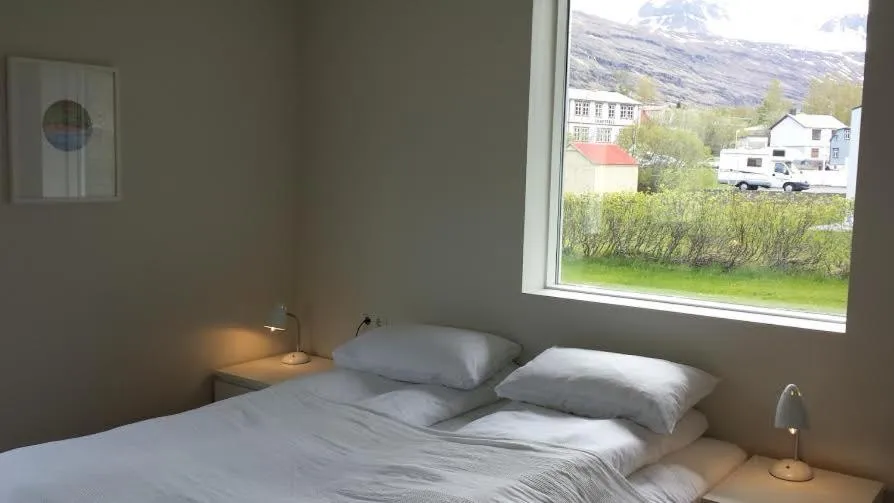 Bed in Seydisfjördur Guesthouse