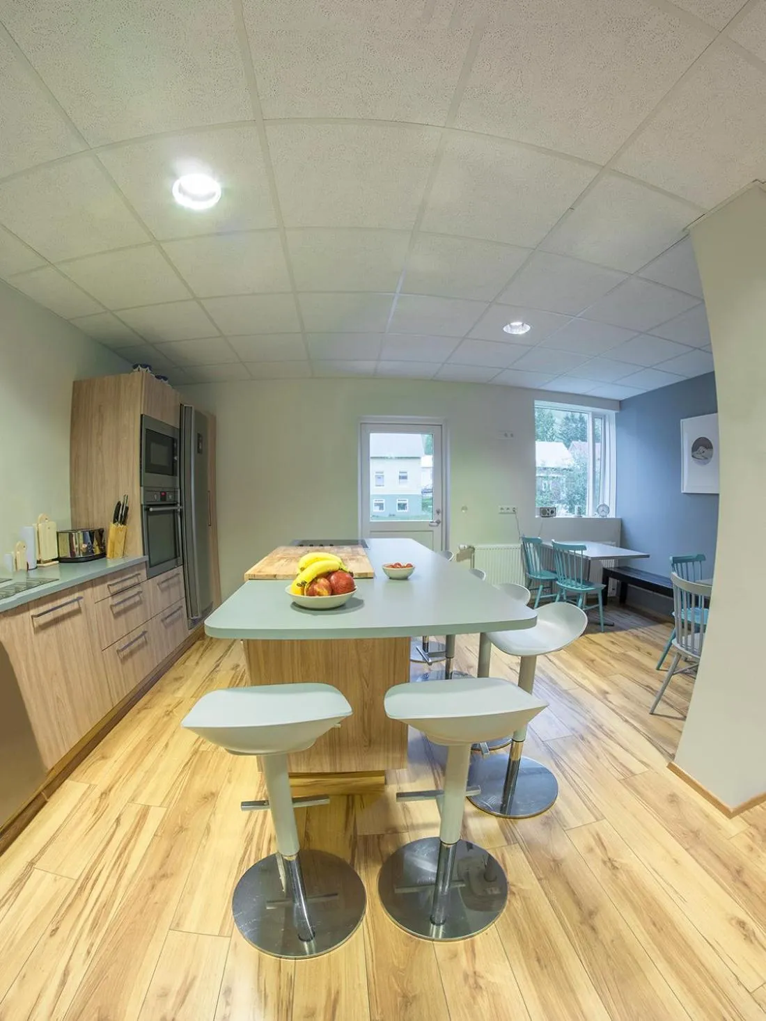 Dining area in Seydisfjördur Guesthouse