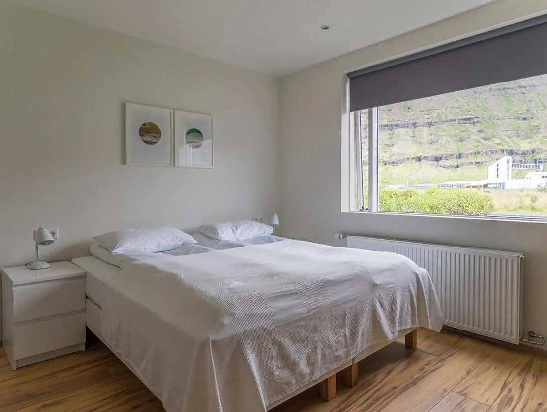 View (from property/room), Bed in Seydisfjördur Guesthouse
