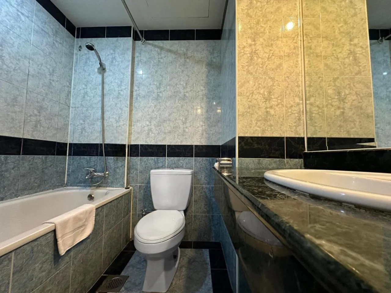 Shower in The Paramount Hotel Sibu