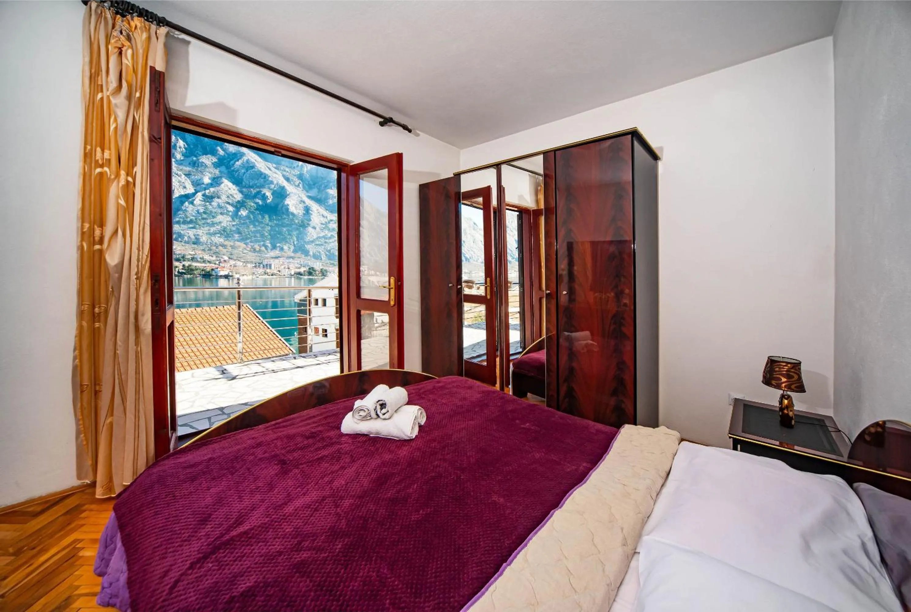 Bedroom, Bed in Apartments Marković