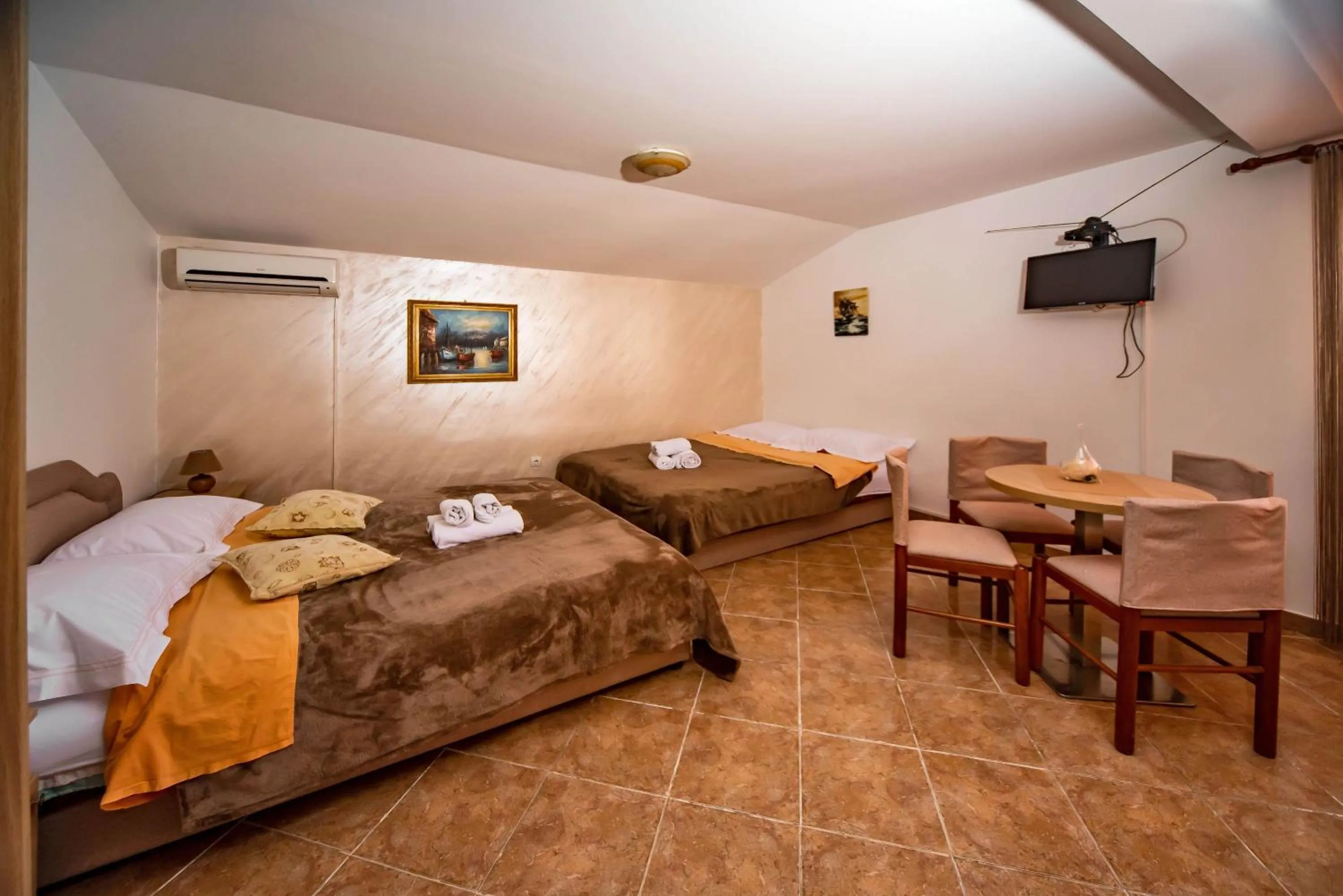 Bed in Apartments Marković