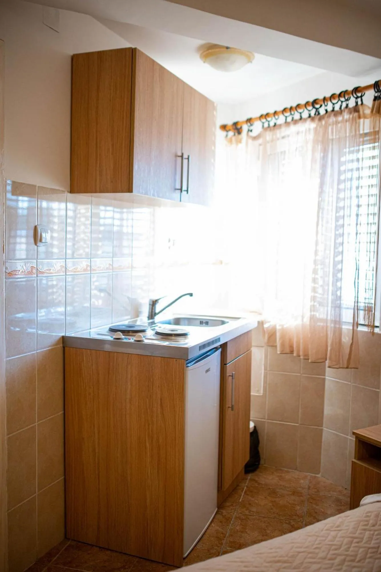 Kitchen or kitchenette in Apartments Marković