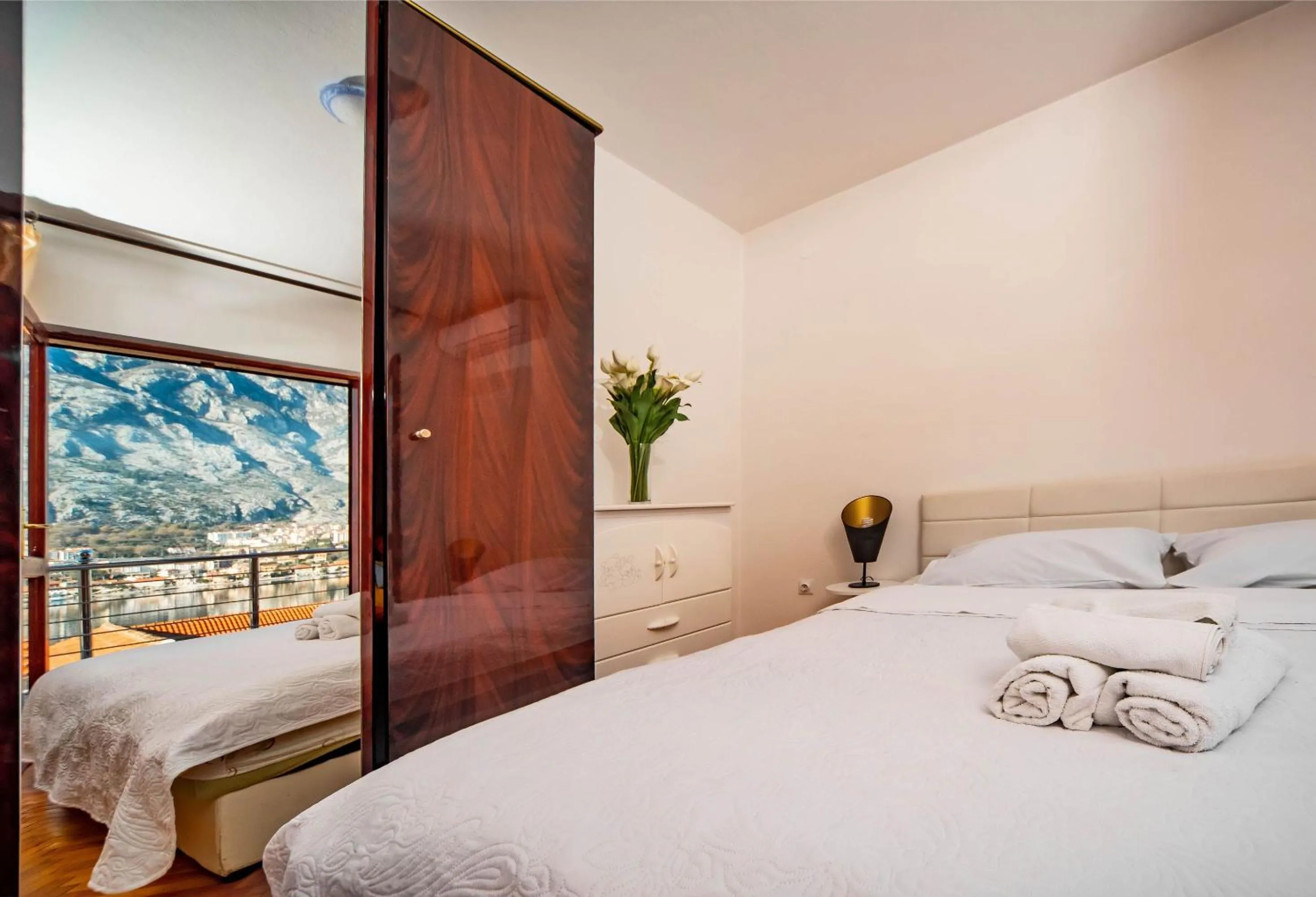 Bedroom, Bed in Apartments Marković