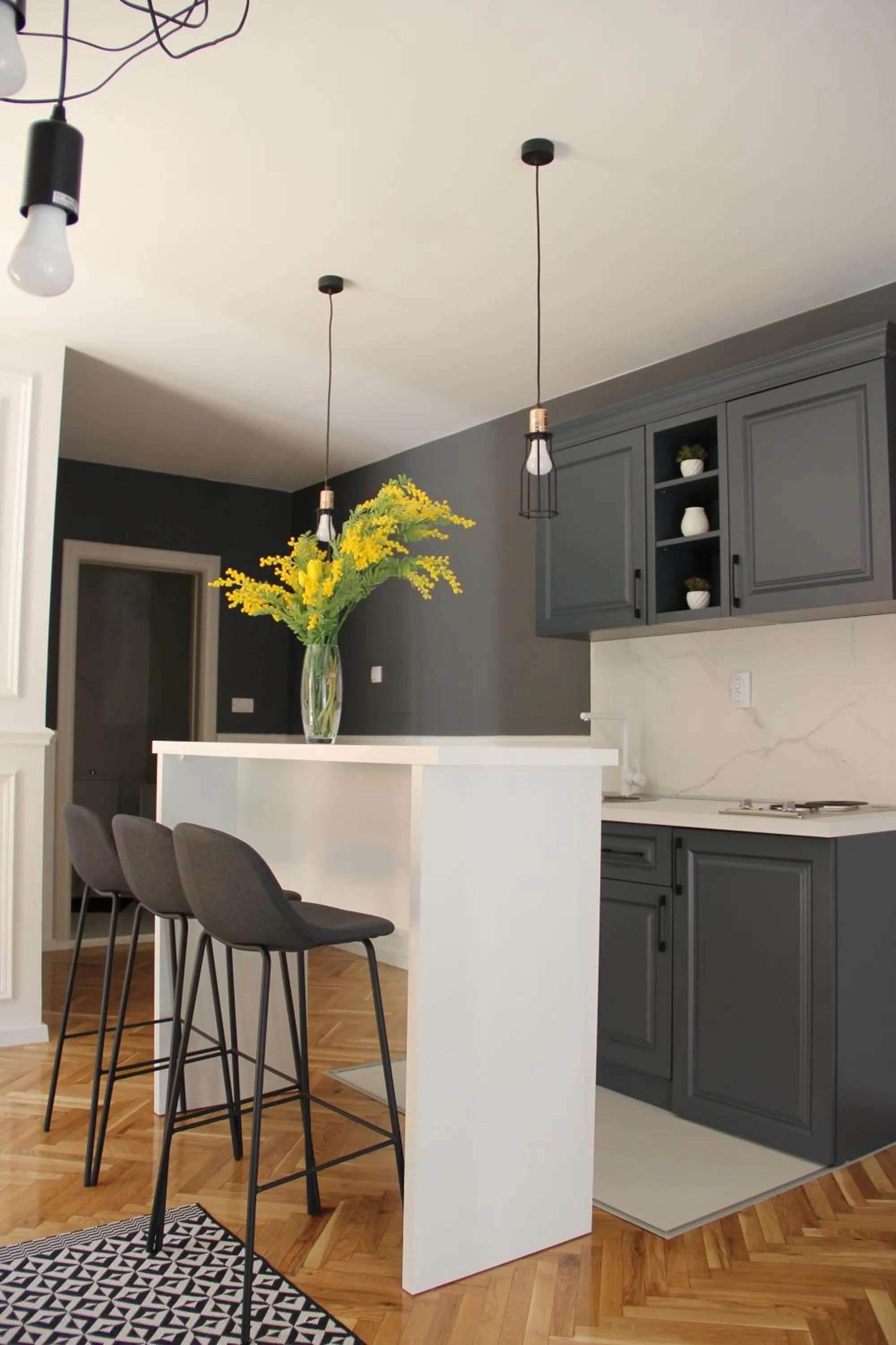 Kitchen or kitchenette in Apartments Marković