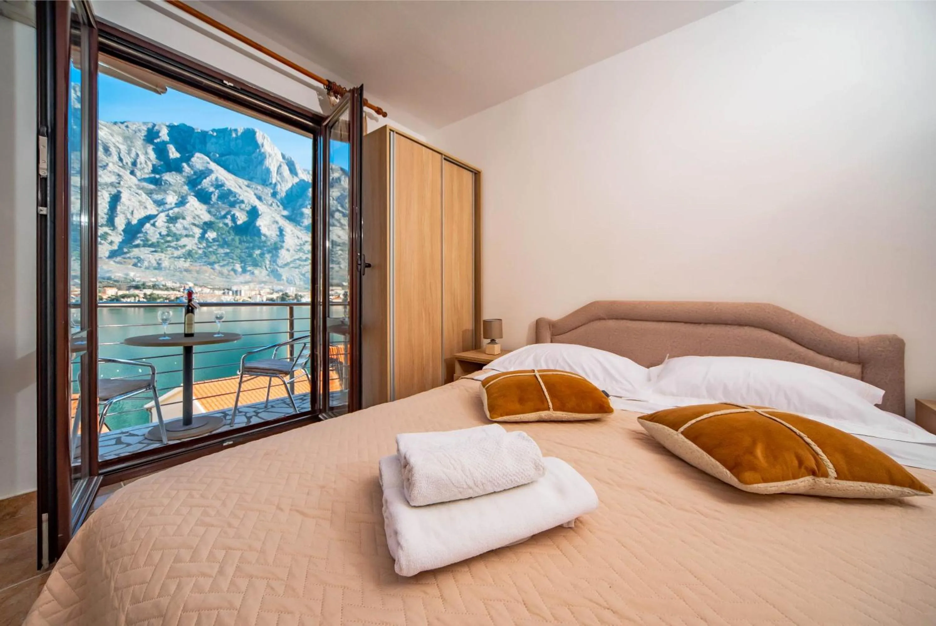 Bedroom, Bed in Apartments Marković