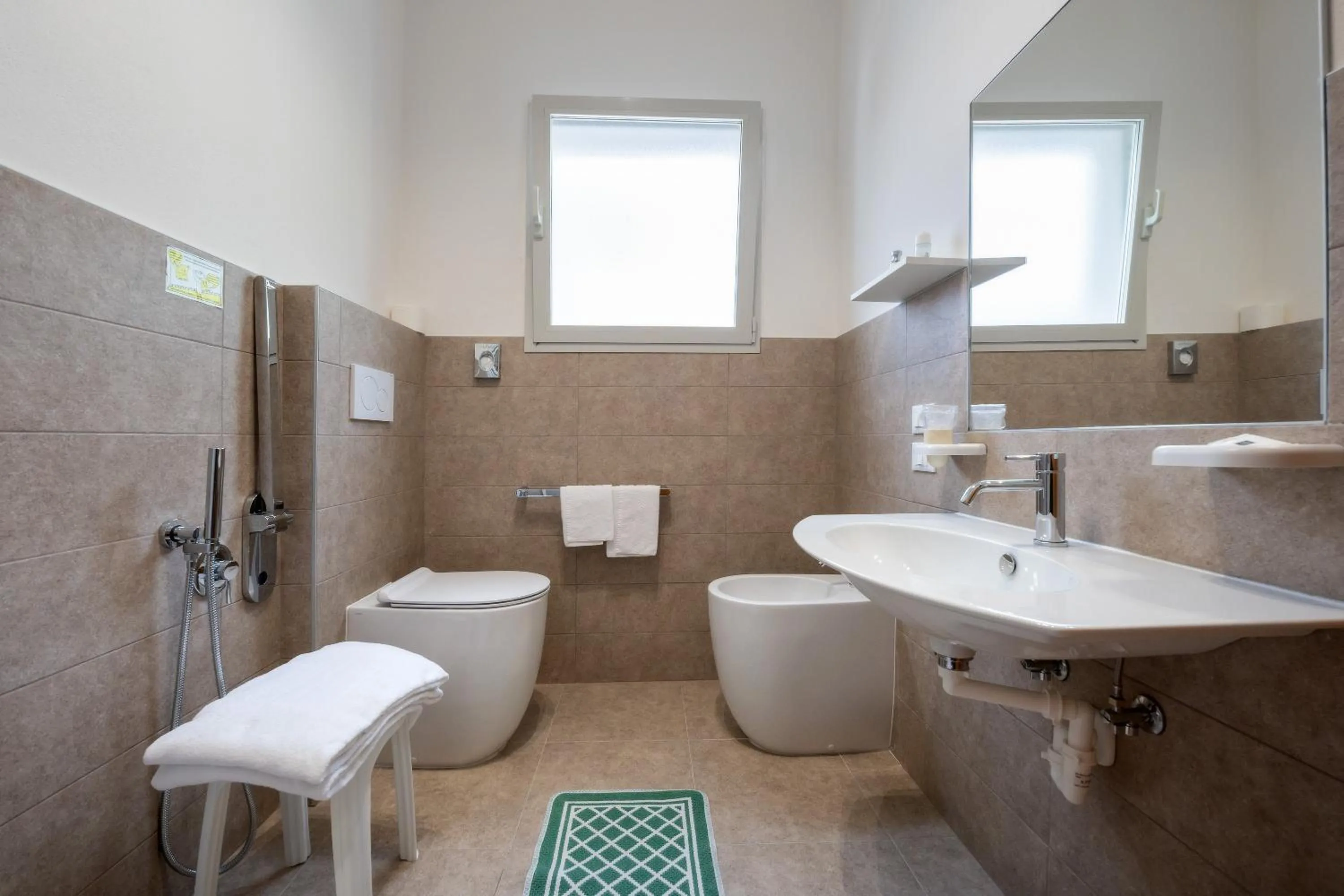 Bathroom in Hotel Fabris