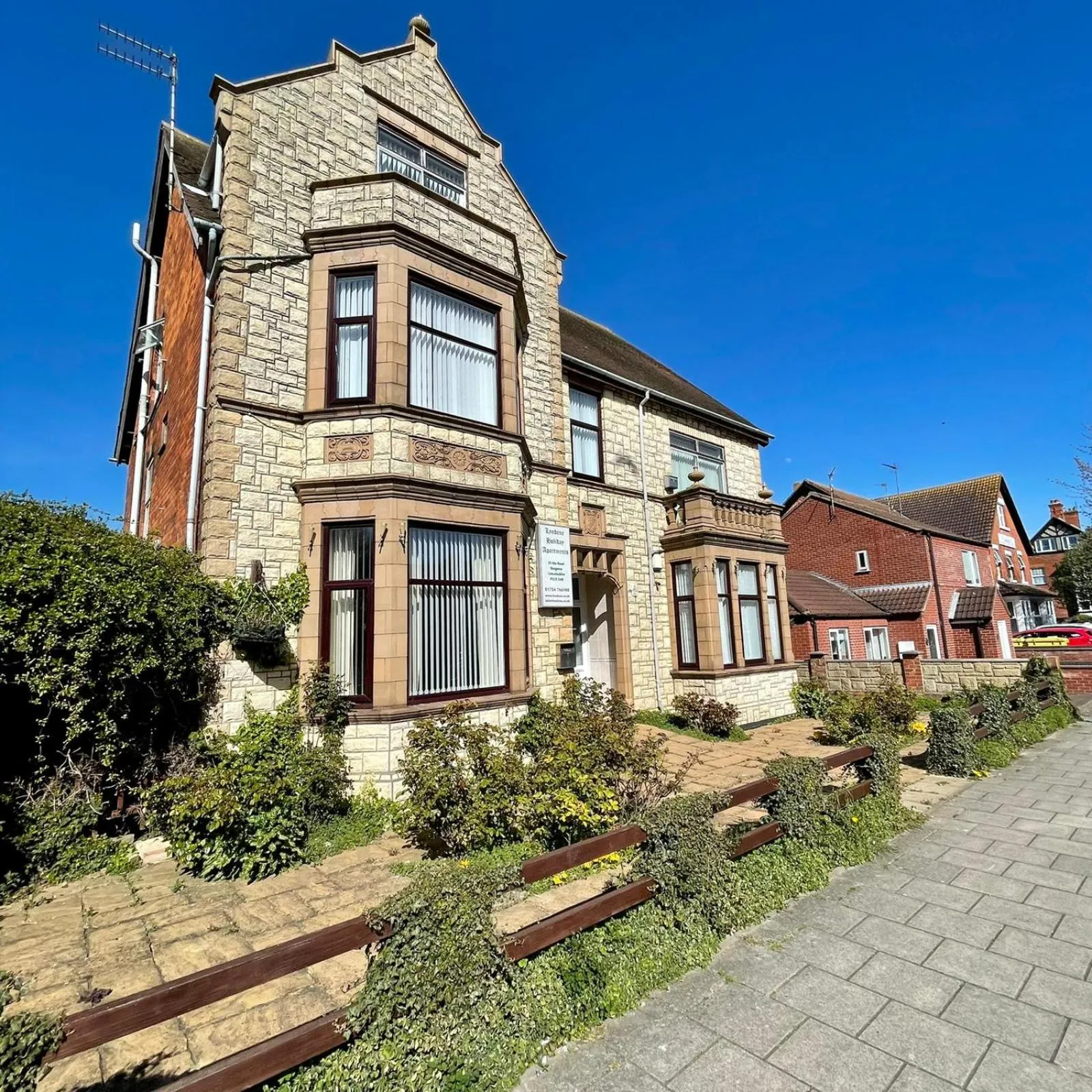 Property Building in Lyndene Holiday Apartments