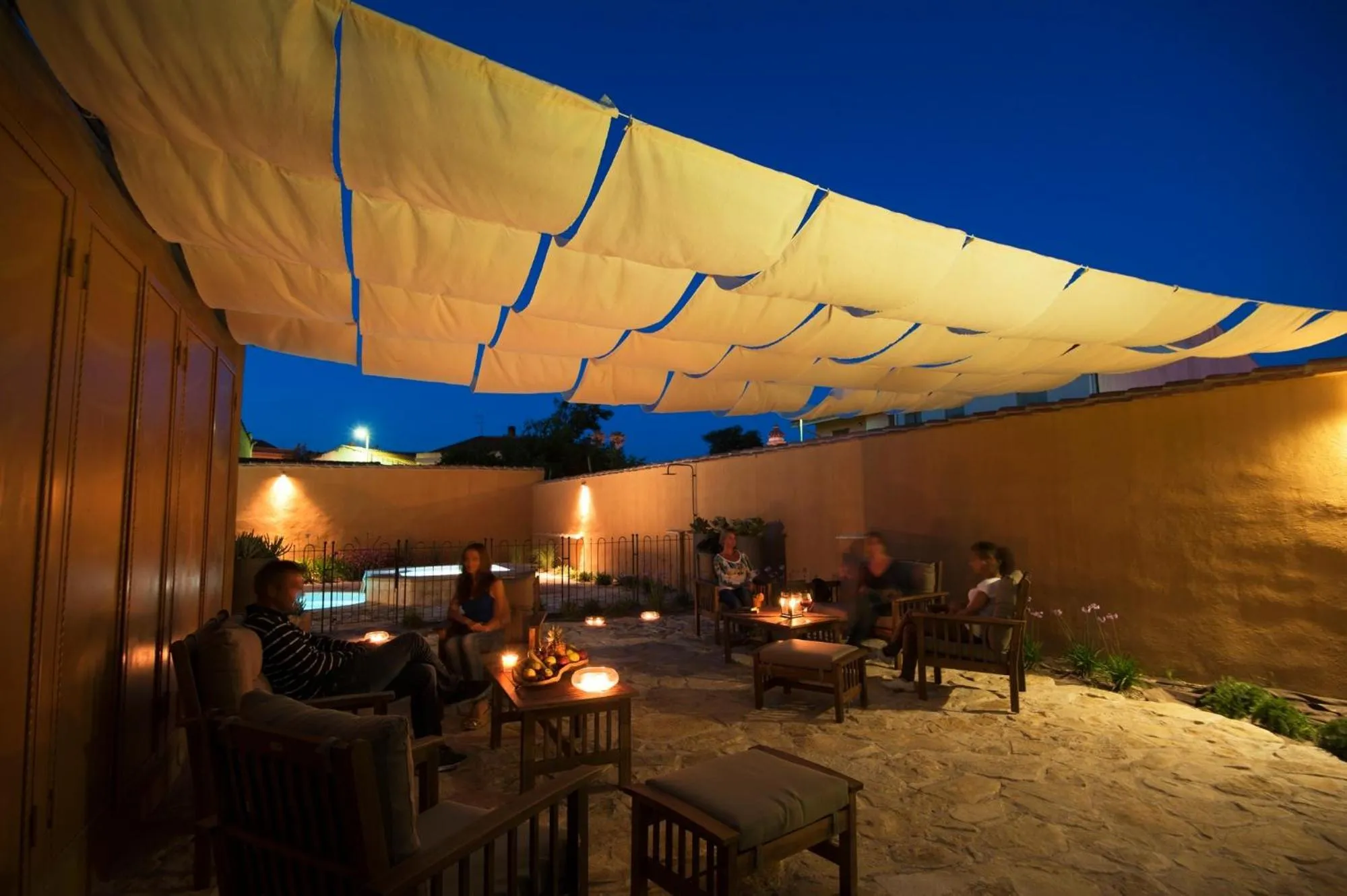 Patio in Aquae Sinis Albergo Diffuso