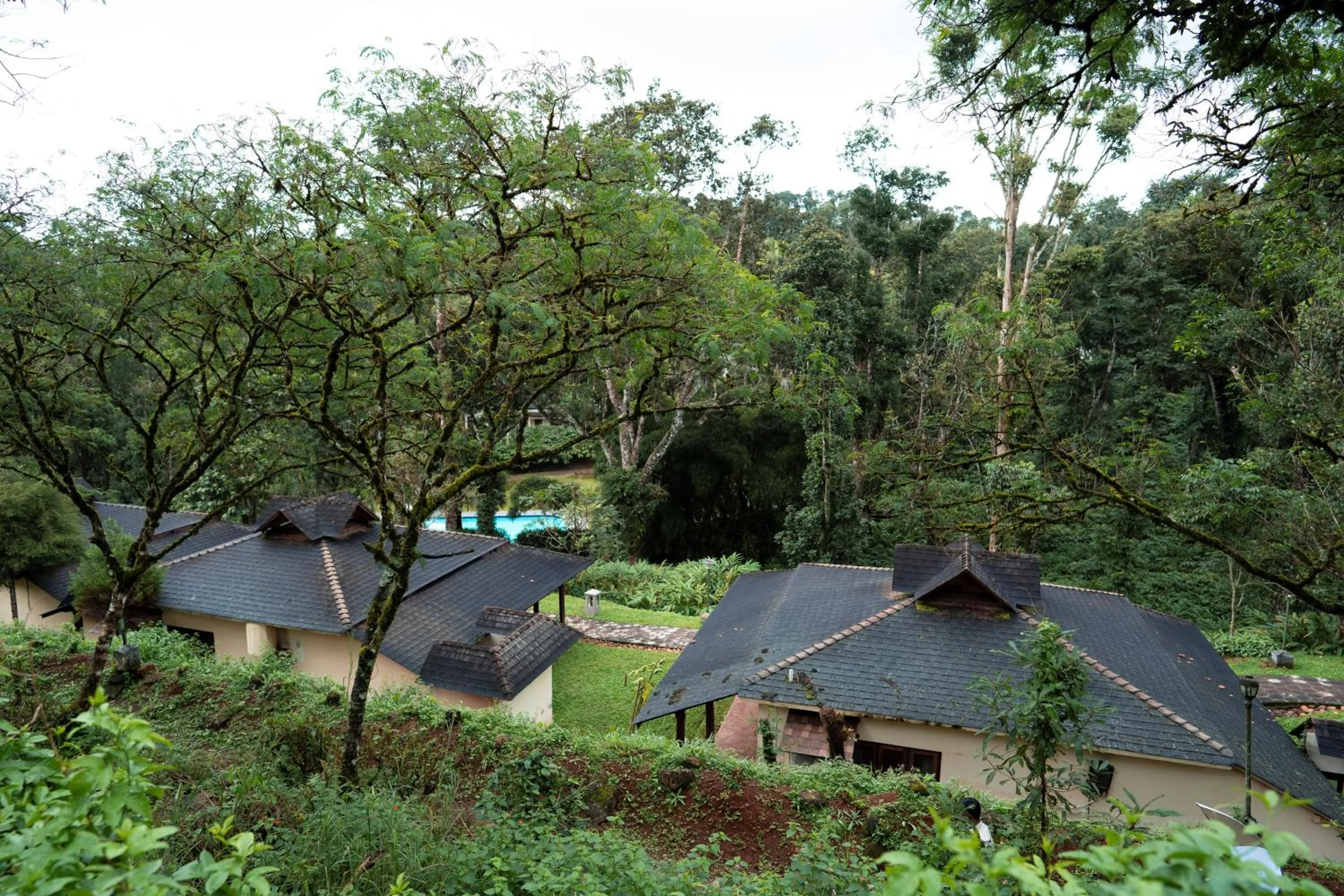 Property building in Carmelia Haven Resort Thekkady