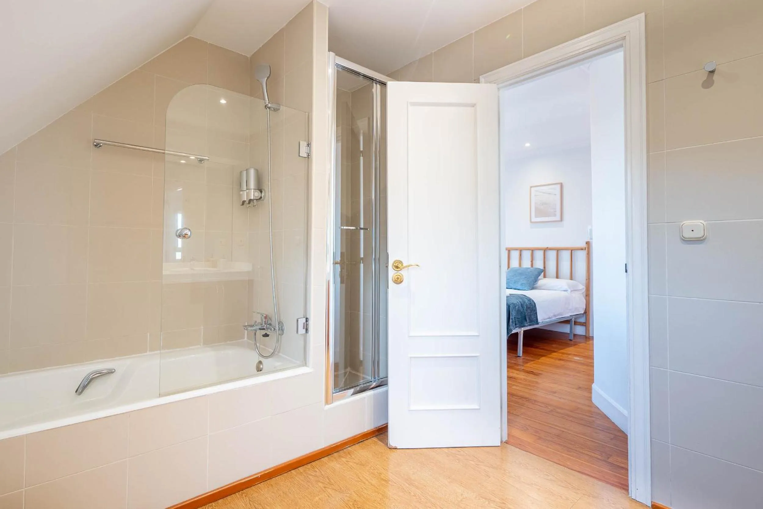 Shower in Villa Bista Eder - Hotel Boutique para grupos