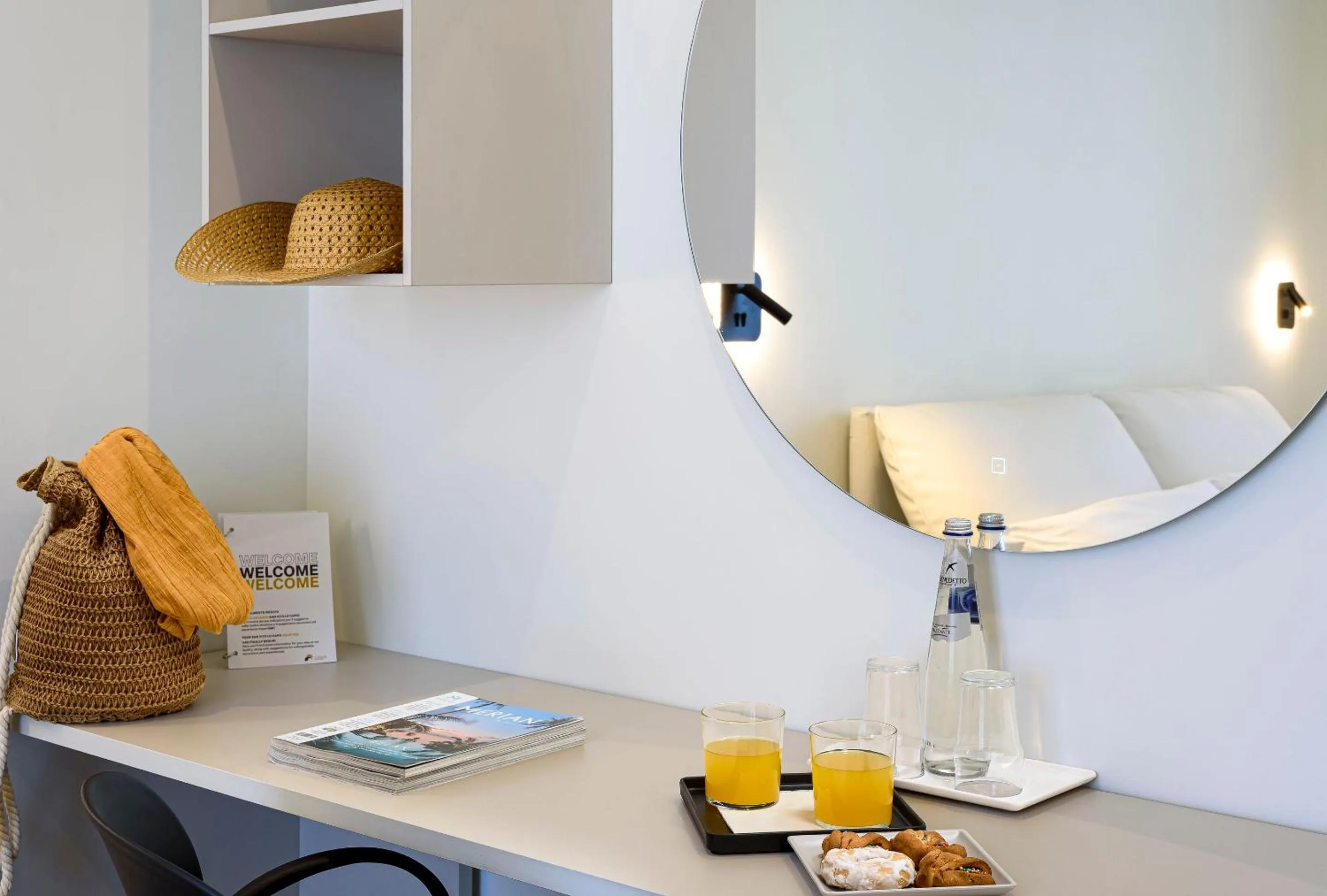 Decorative detail in Albergo Auralba