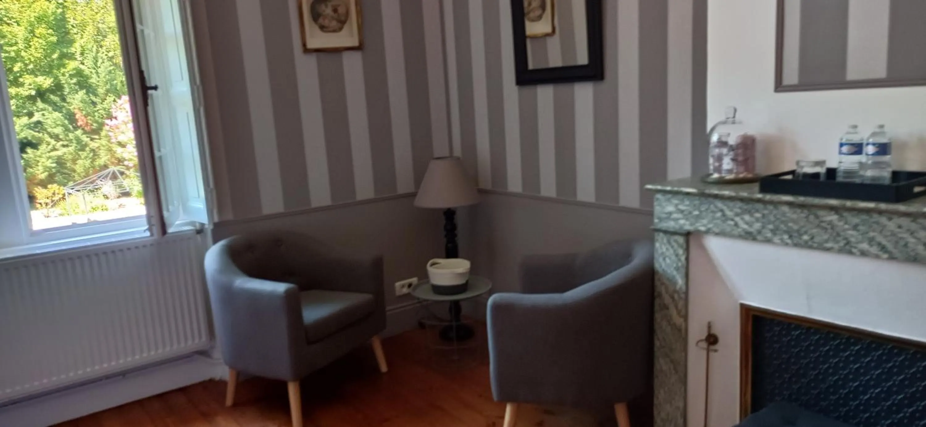 Seating area in Domaine du Noble