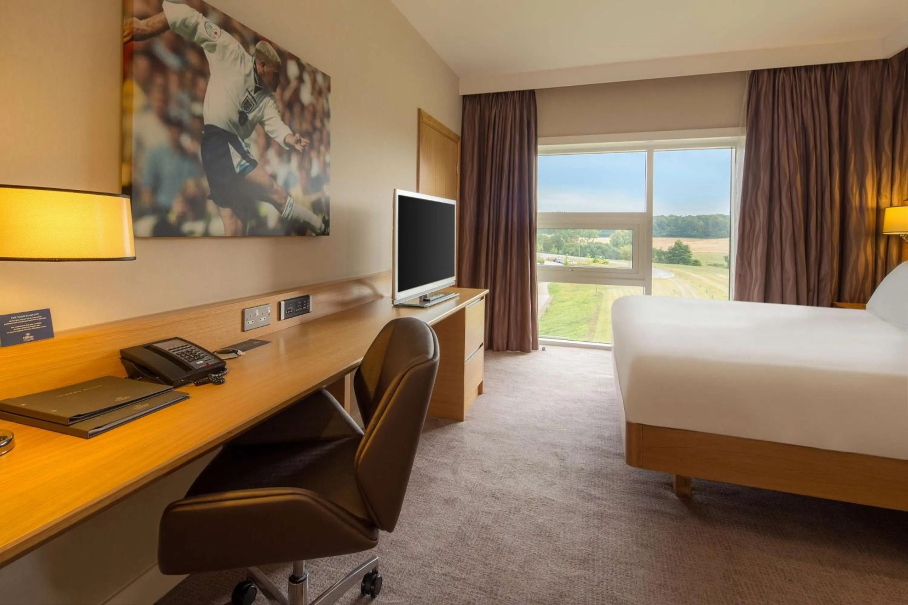 Bed in Hilton at St George's Park