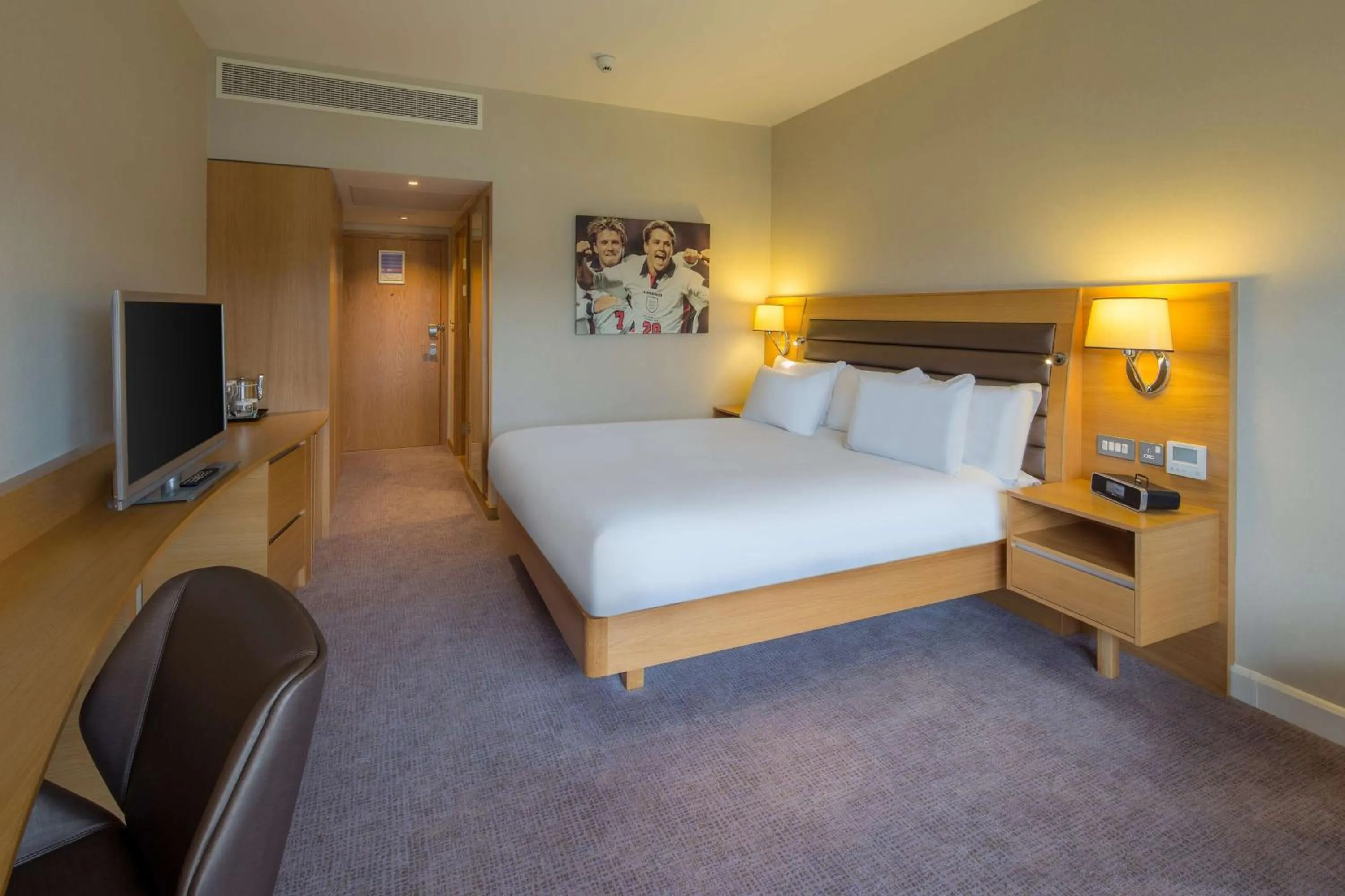 Bed in Hilton at St George's Park