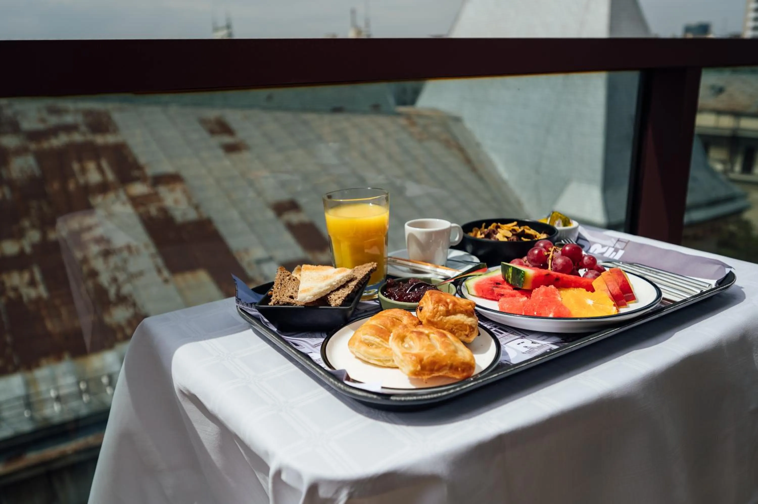 Balcony/Terrace in Peakture Hotel