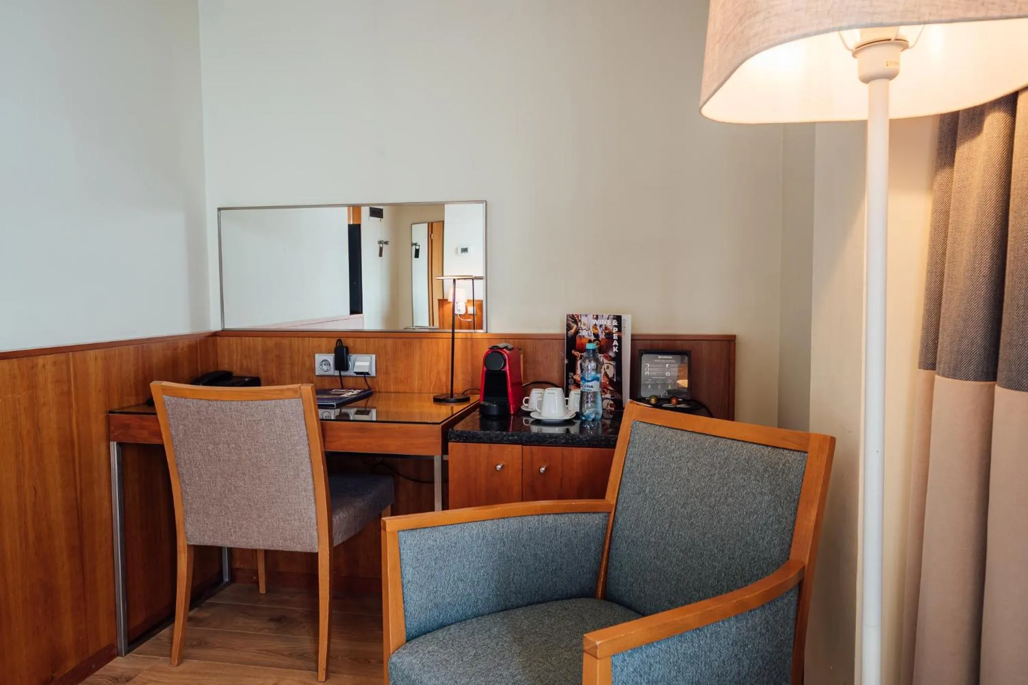 Seating area in Peakture Hotel