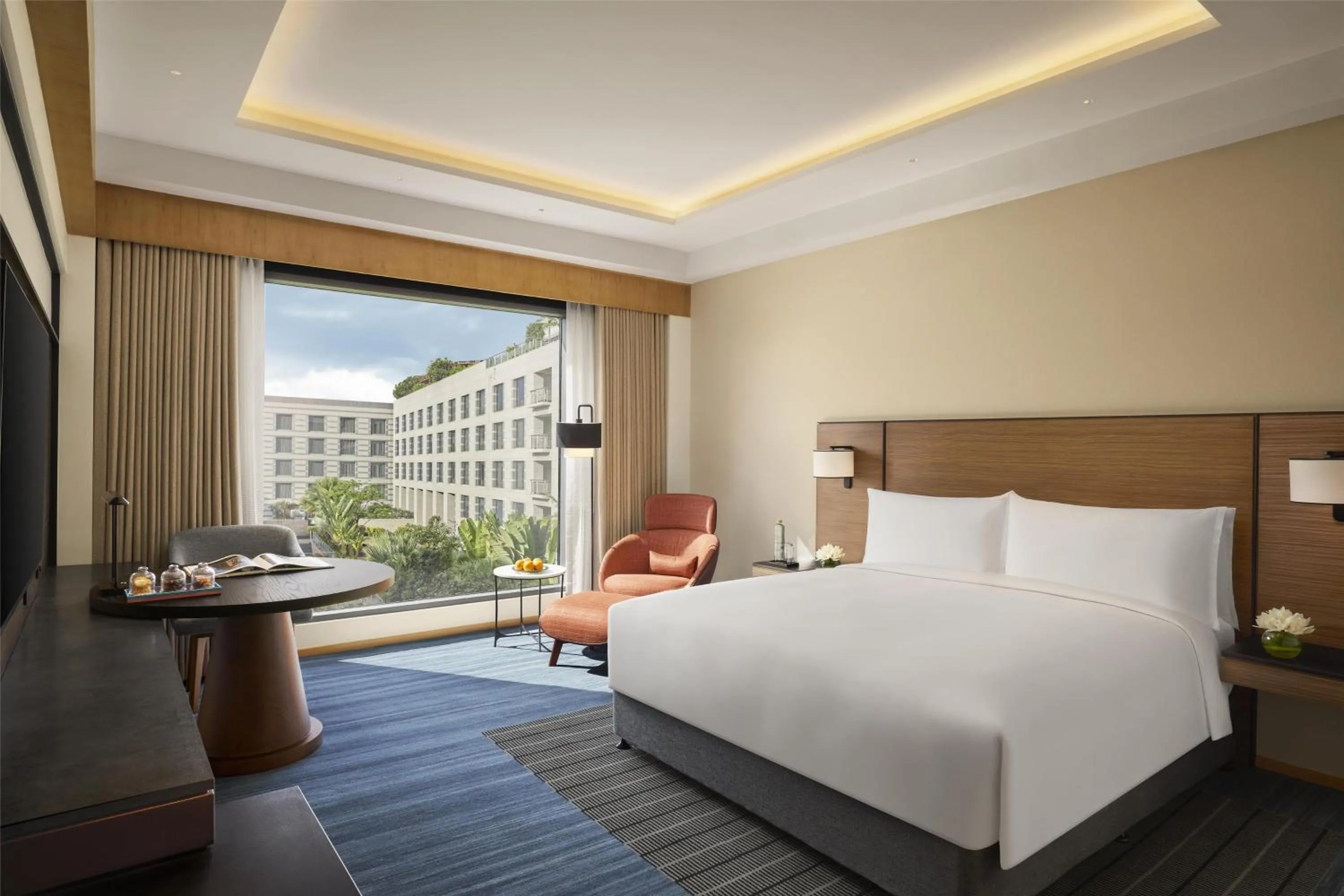 Bedroom, Bed in Grand Hyatt Mumbai Hotel and Residences