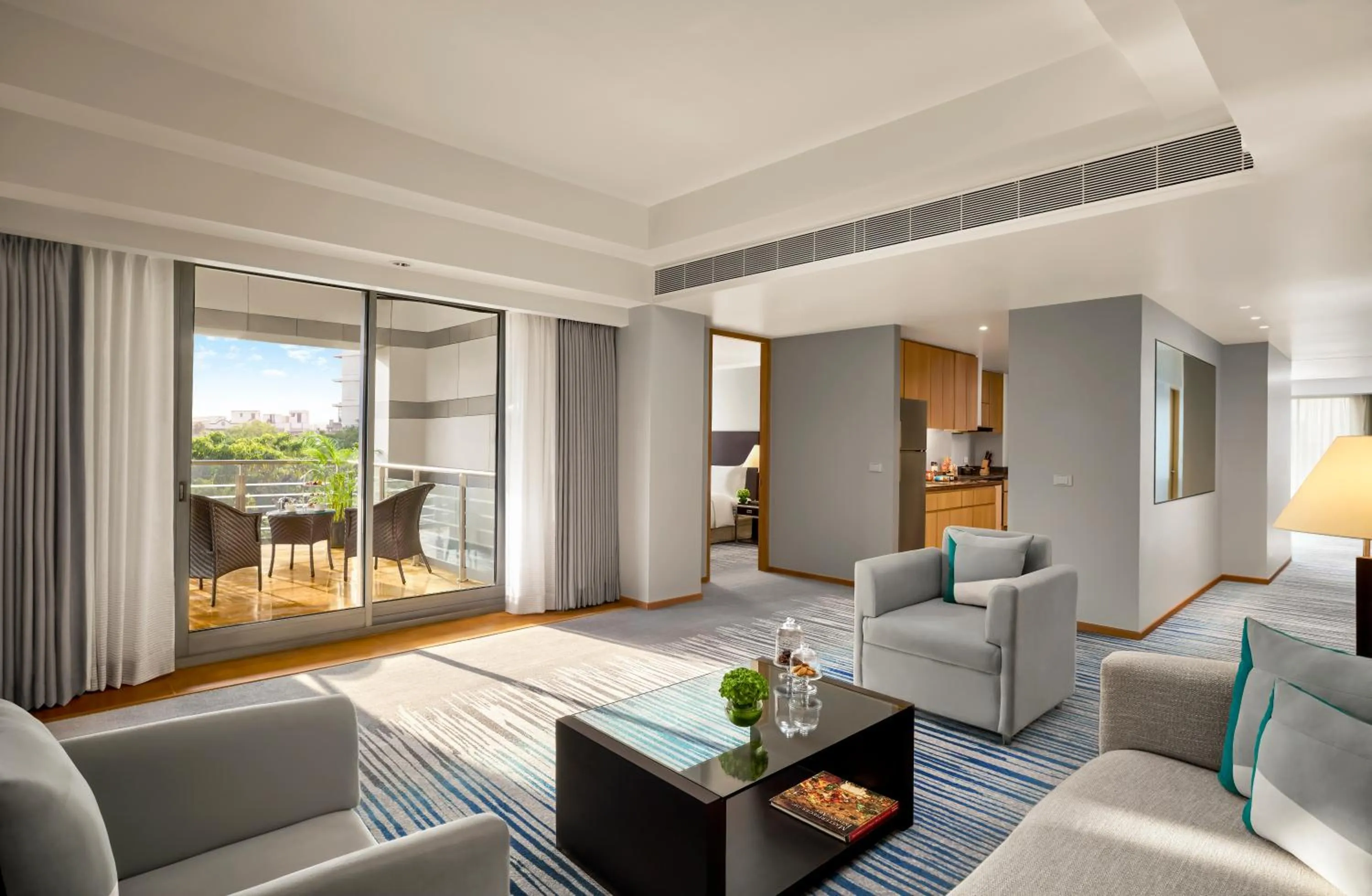 Living room in Grand Hyatt Mumbai Hotel and Residences