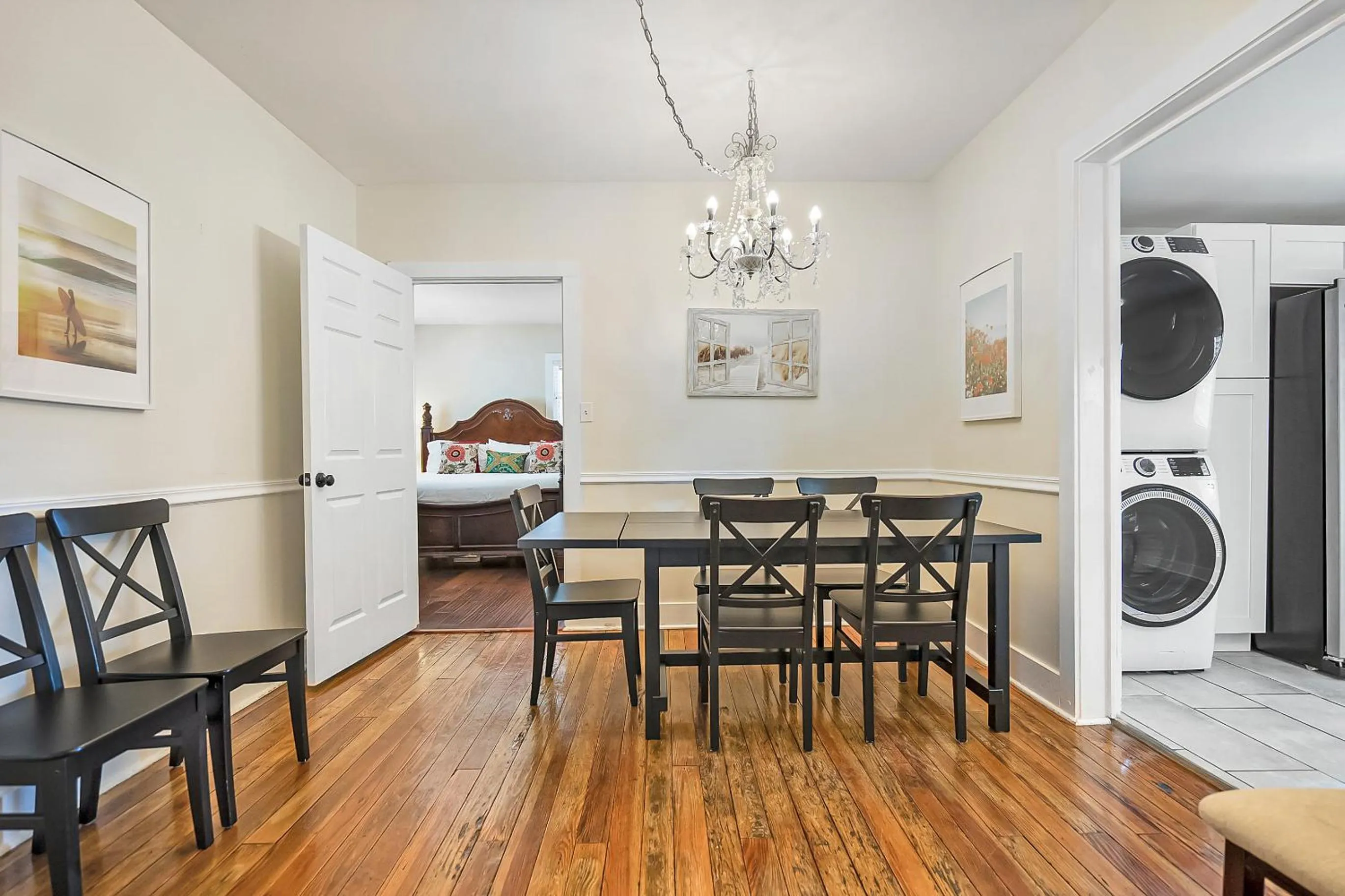 Dining area in Villa Riberia