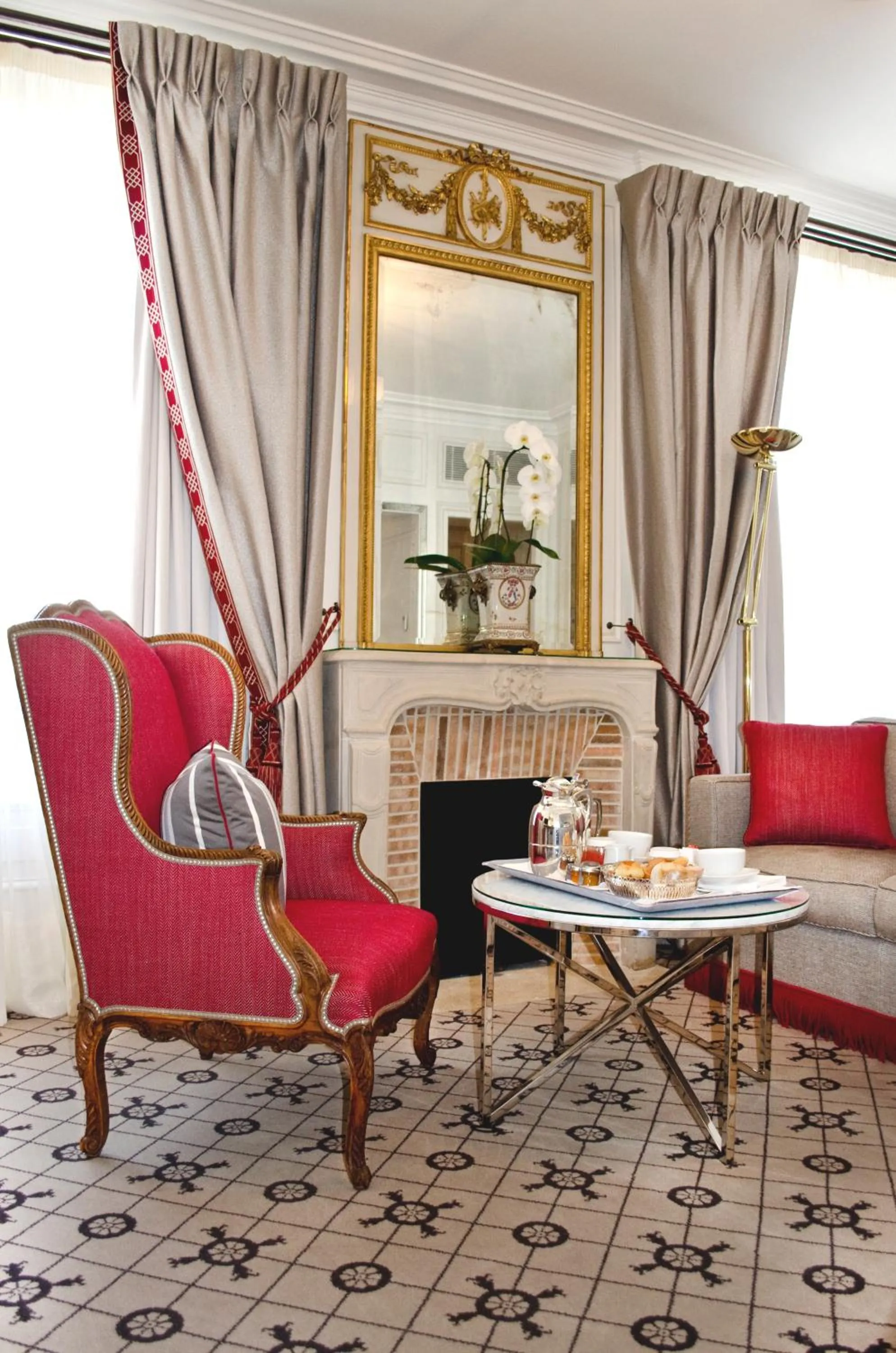 Seating area in Hôtel San Régis