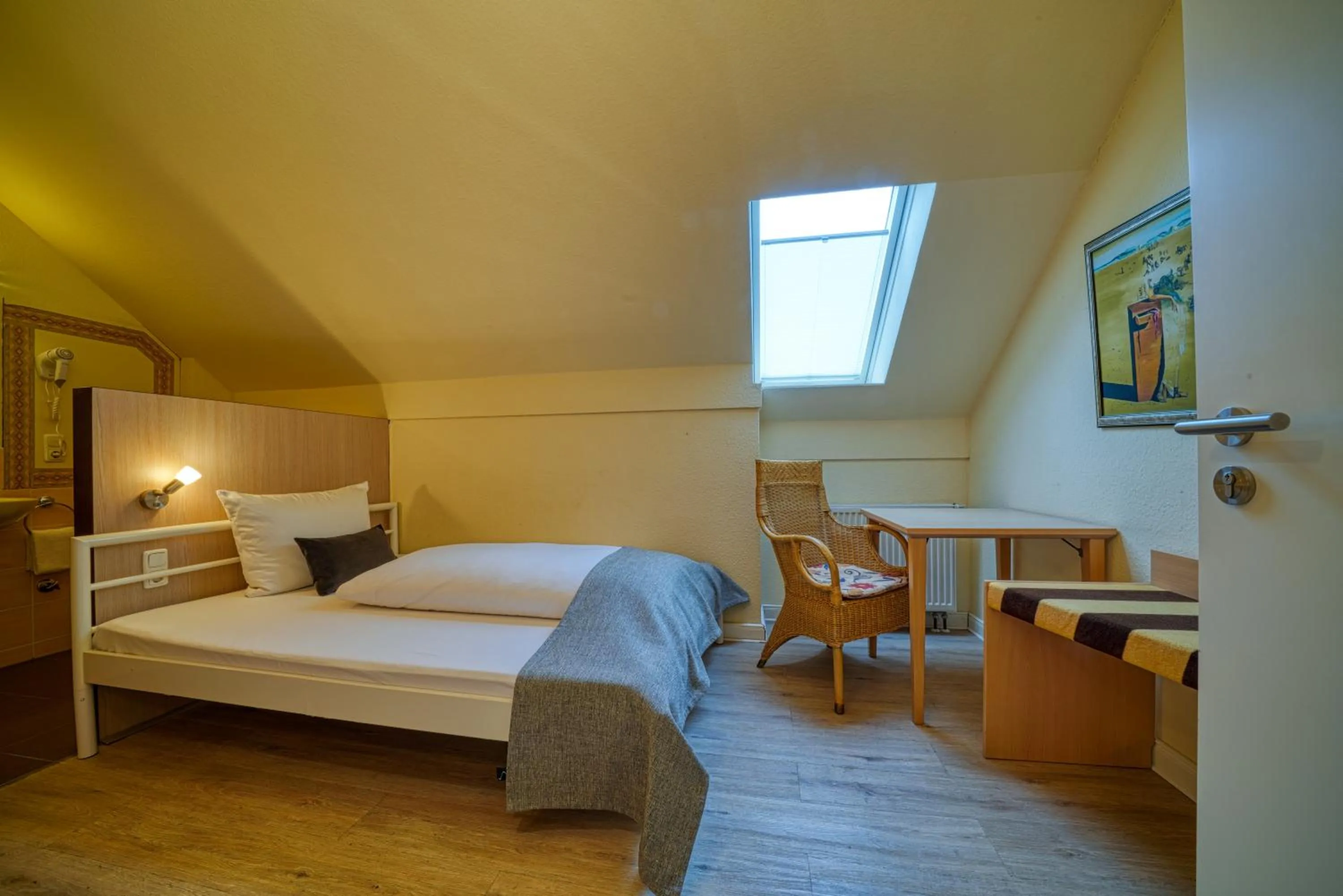 Bed in Hotel Wissers Fehmarn