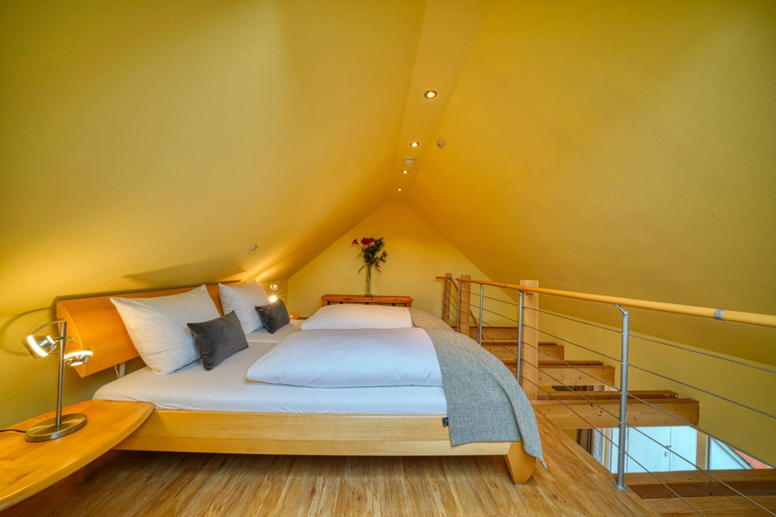 Bed in Hotel Wissers Fehmarn