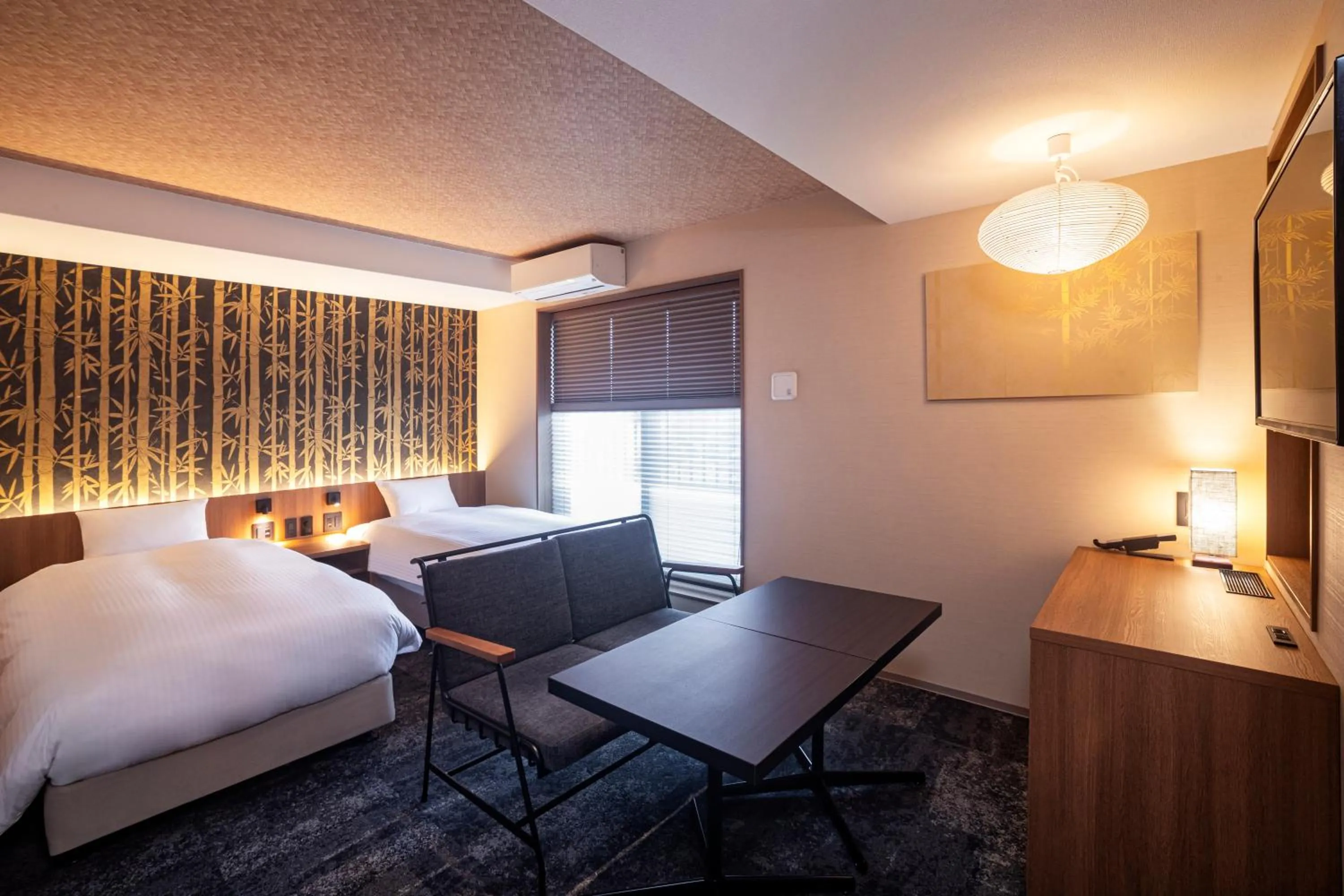 Photo of the whole room, Bed in Rinn Gion Kenninji