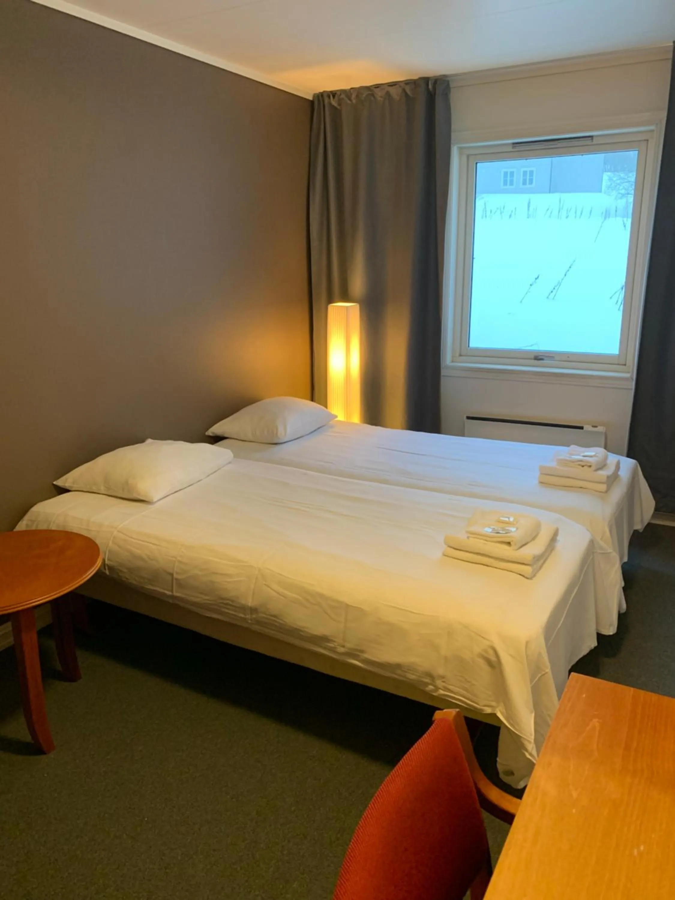 Bed in Narvik Budget Rooms