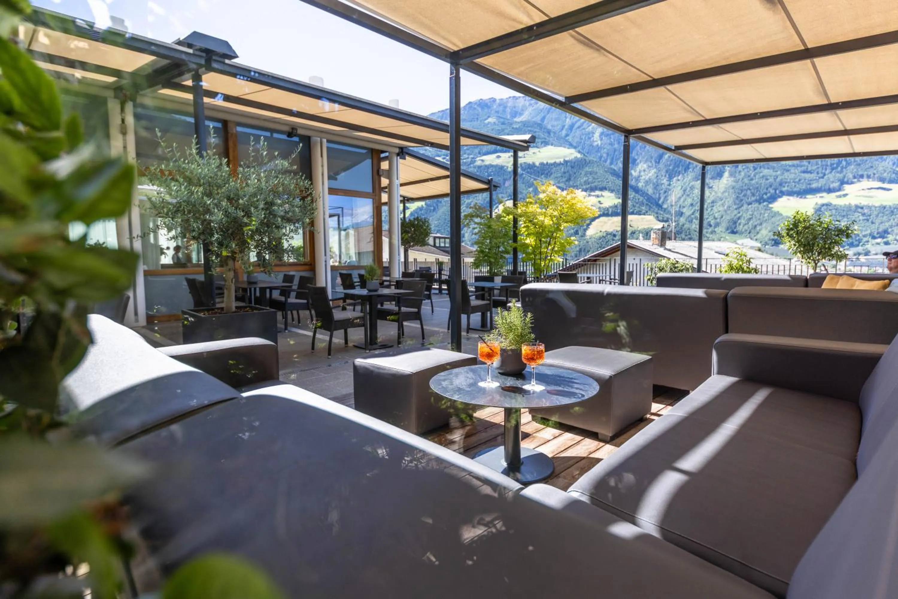 Patio in Hotel Belvedere - Adults Only - 14 plus