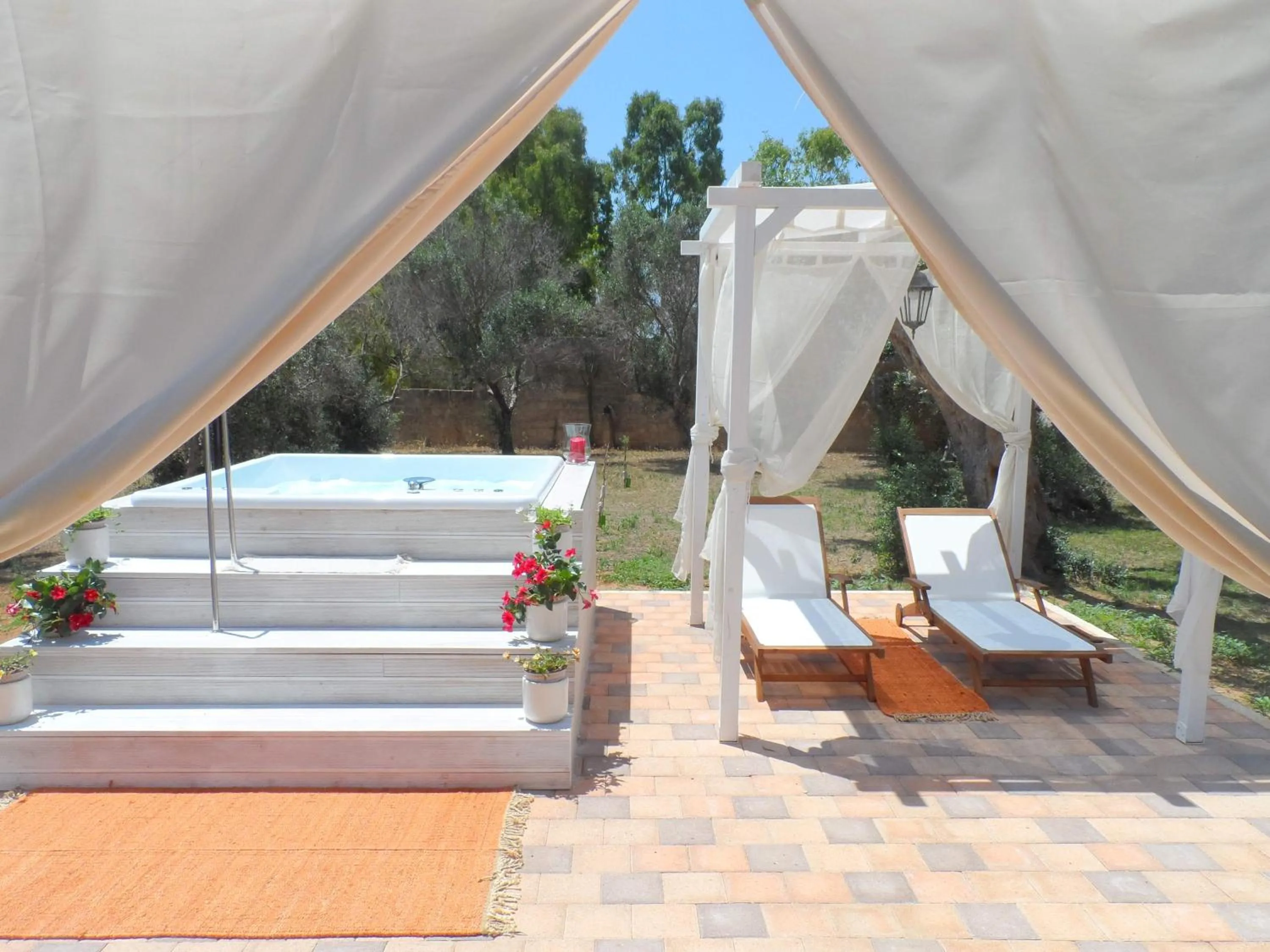 Hot Tub in B&B Santa Venardia Gallipoli