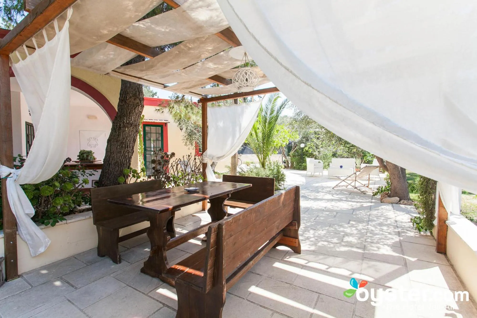 Patio in B&B Santa Venardia Gallipoli